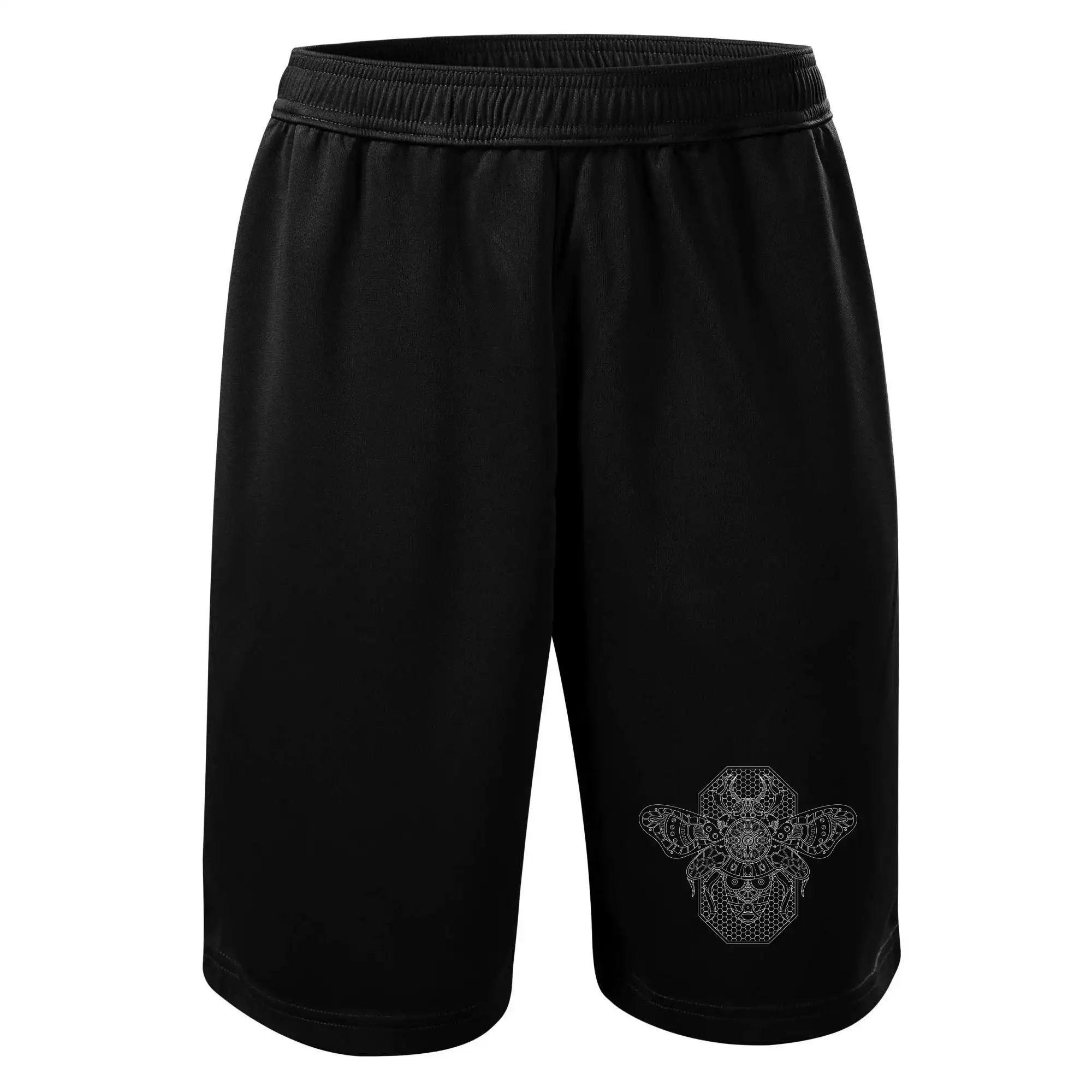 Steampunk včela černobílá