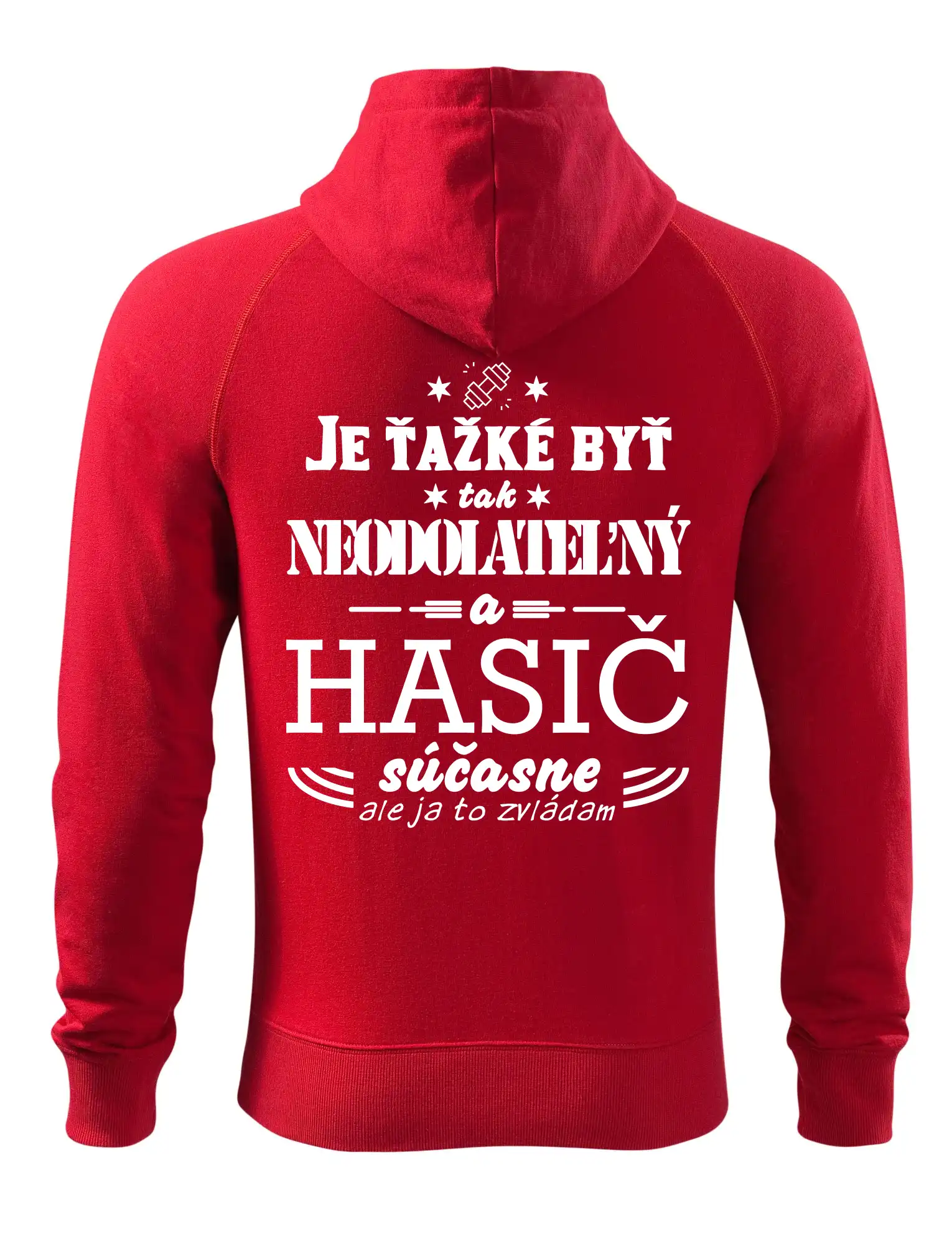 Originálne tričká pre hasičov - Neodolateľný hasič - Mikina Voyage  - 100% bavlna