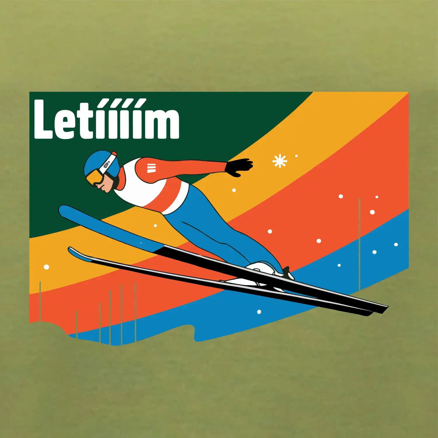 Letííím Skokan na lyžích