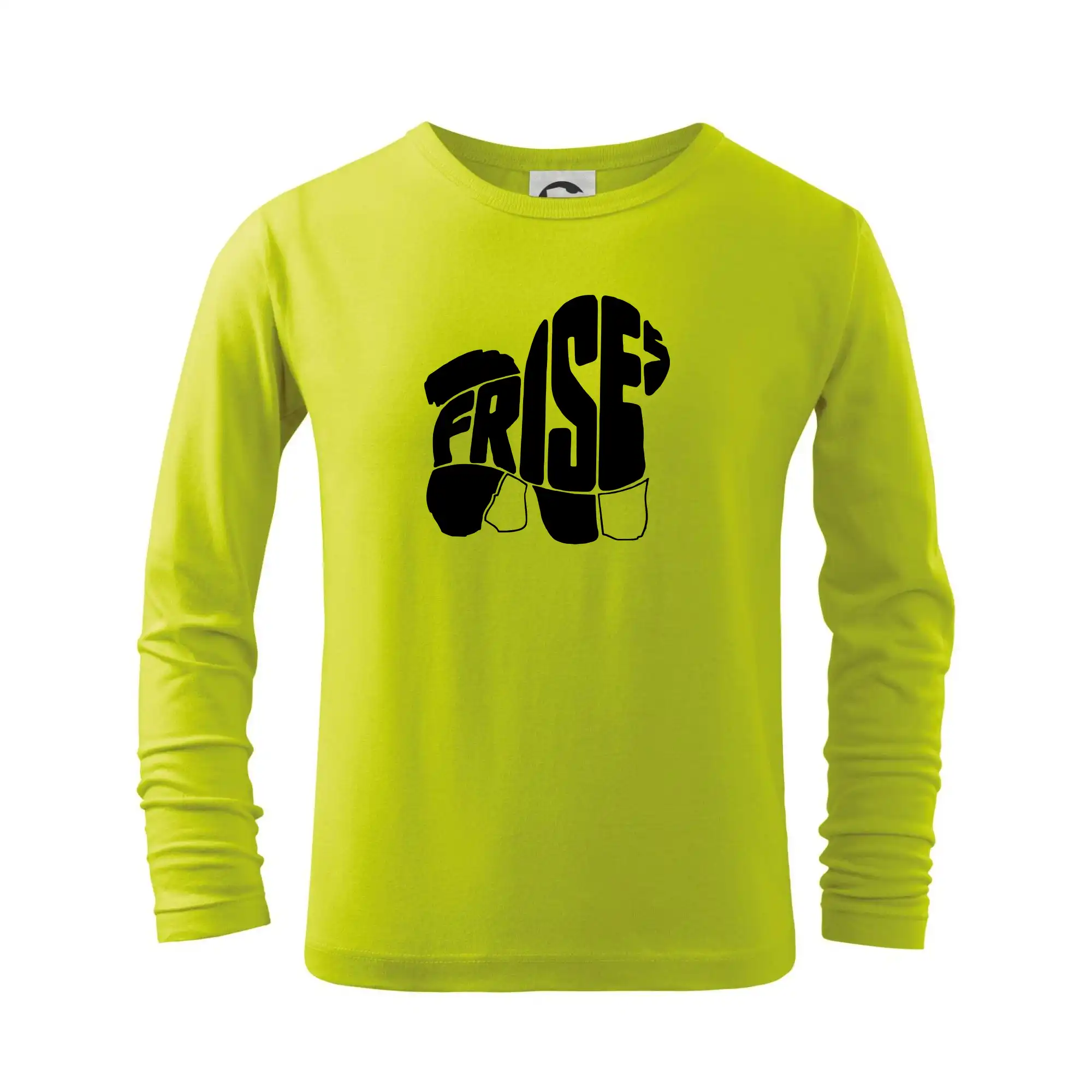 Trička s Bišonkem - Bišónik - Fries nápis v tele - Tričko detské Long Sleeve