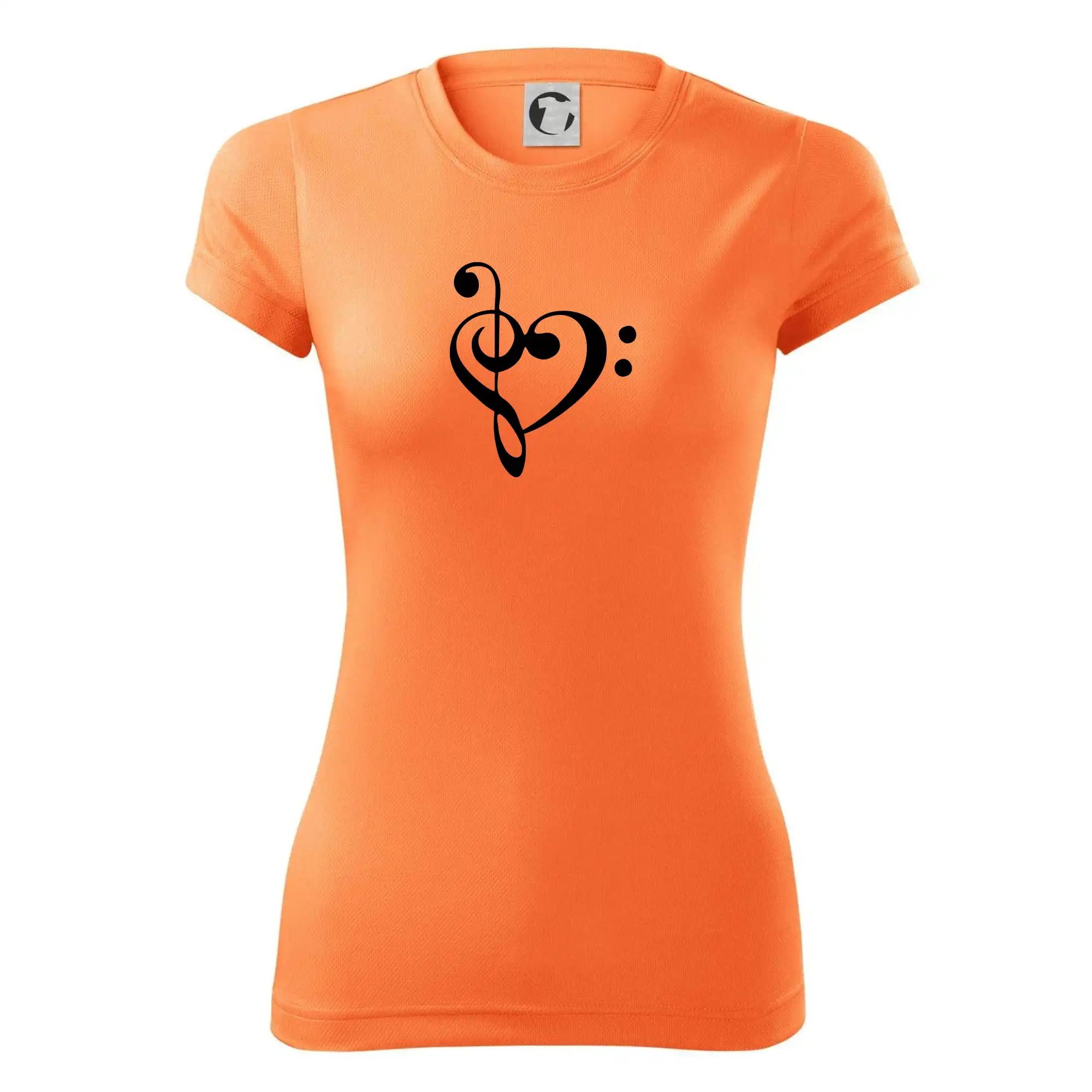 Houslový klíč srdce