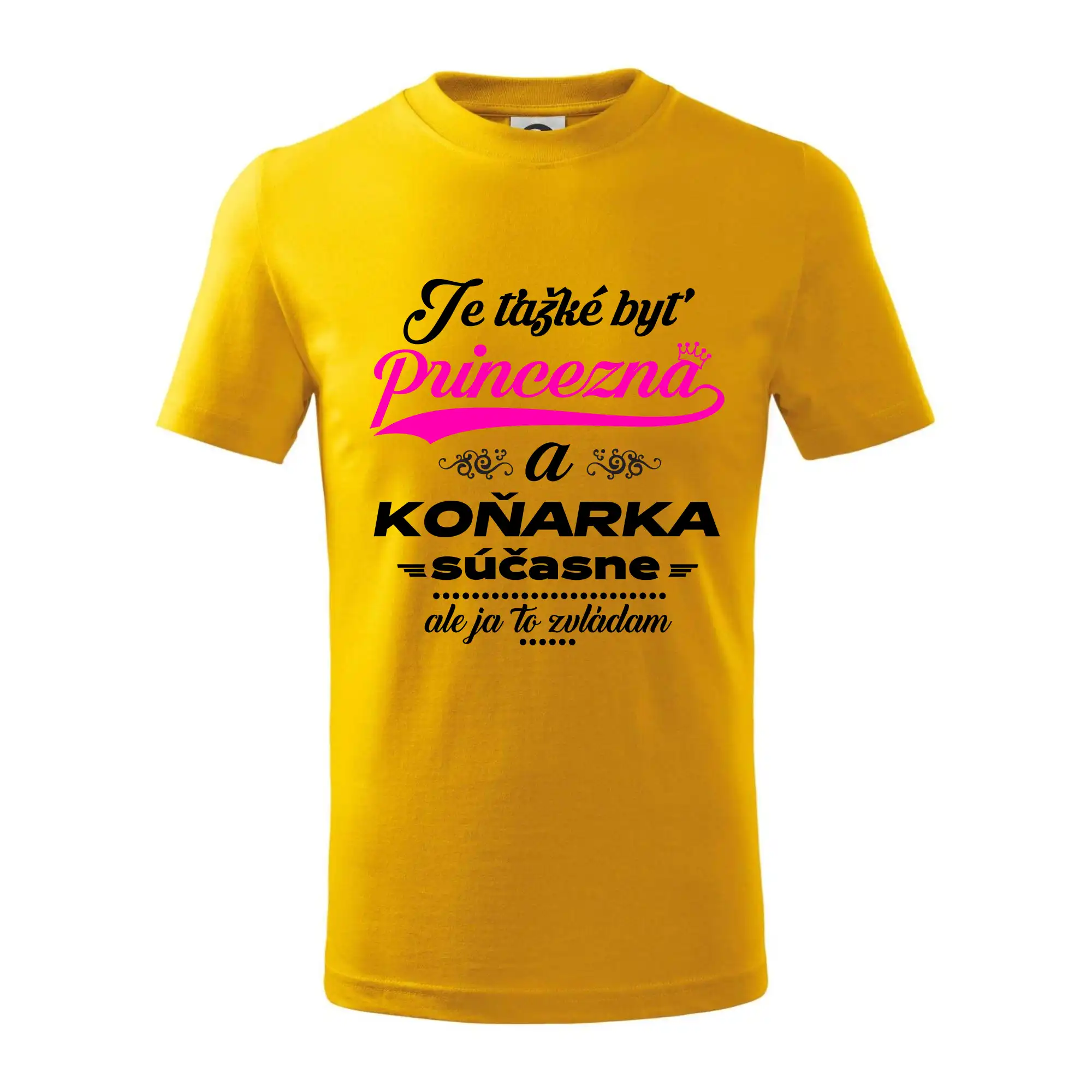 Je ťažké byť princezná koňarka