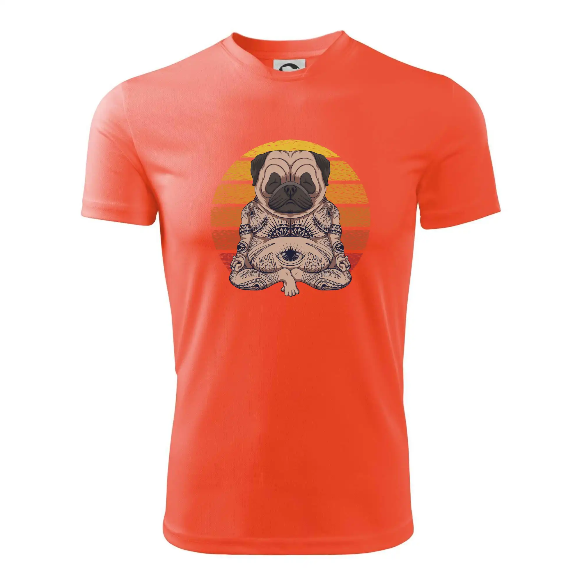 Yoga meditace - pug