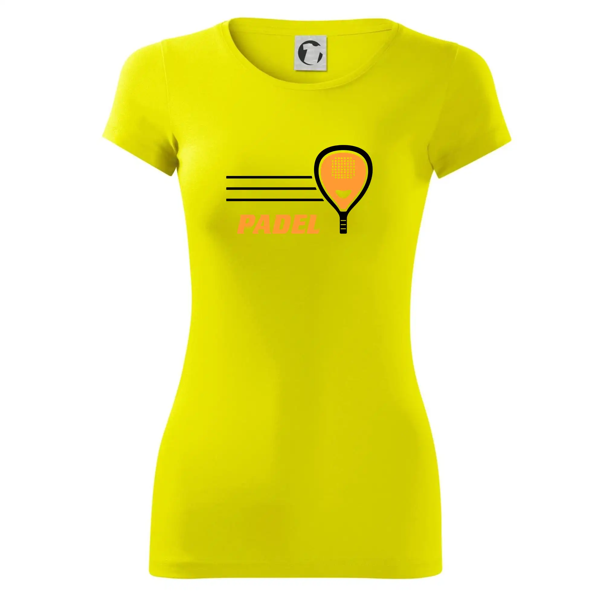 Padel - oranžová raketa