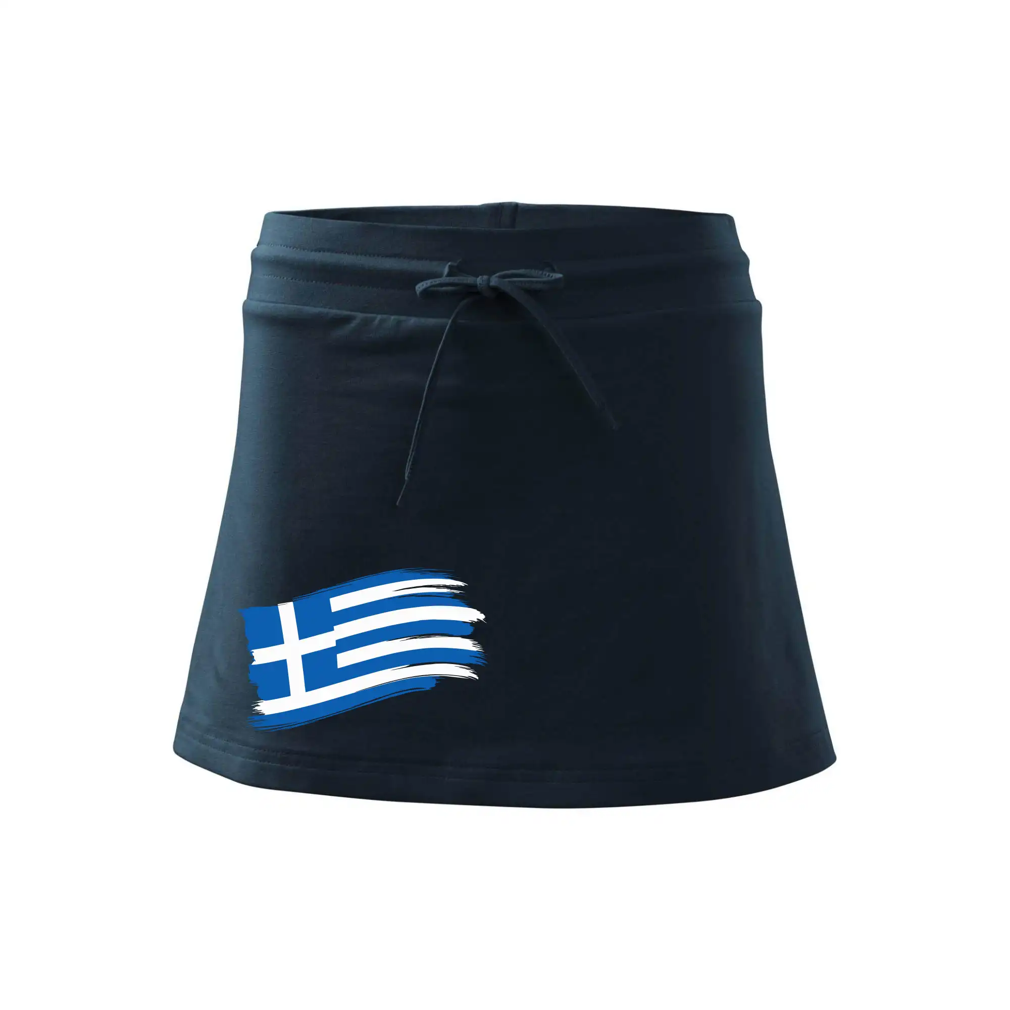 Řecko vlajka - štětkou