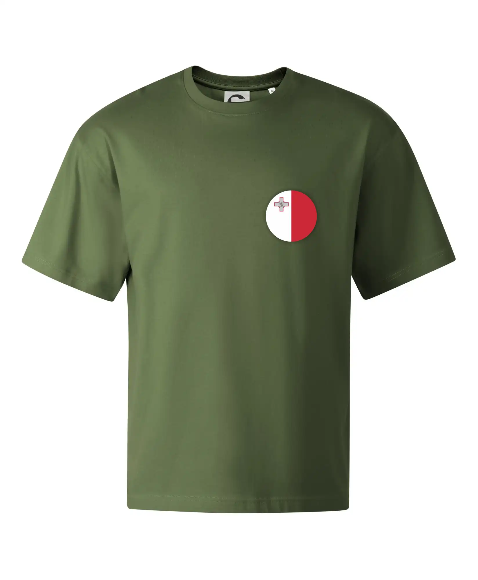 Vlajka Malta kulatá na prso