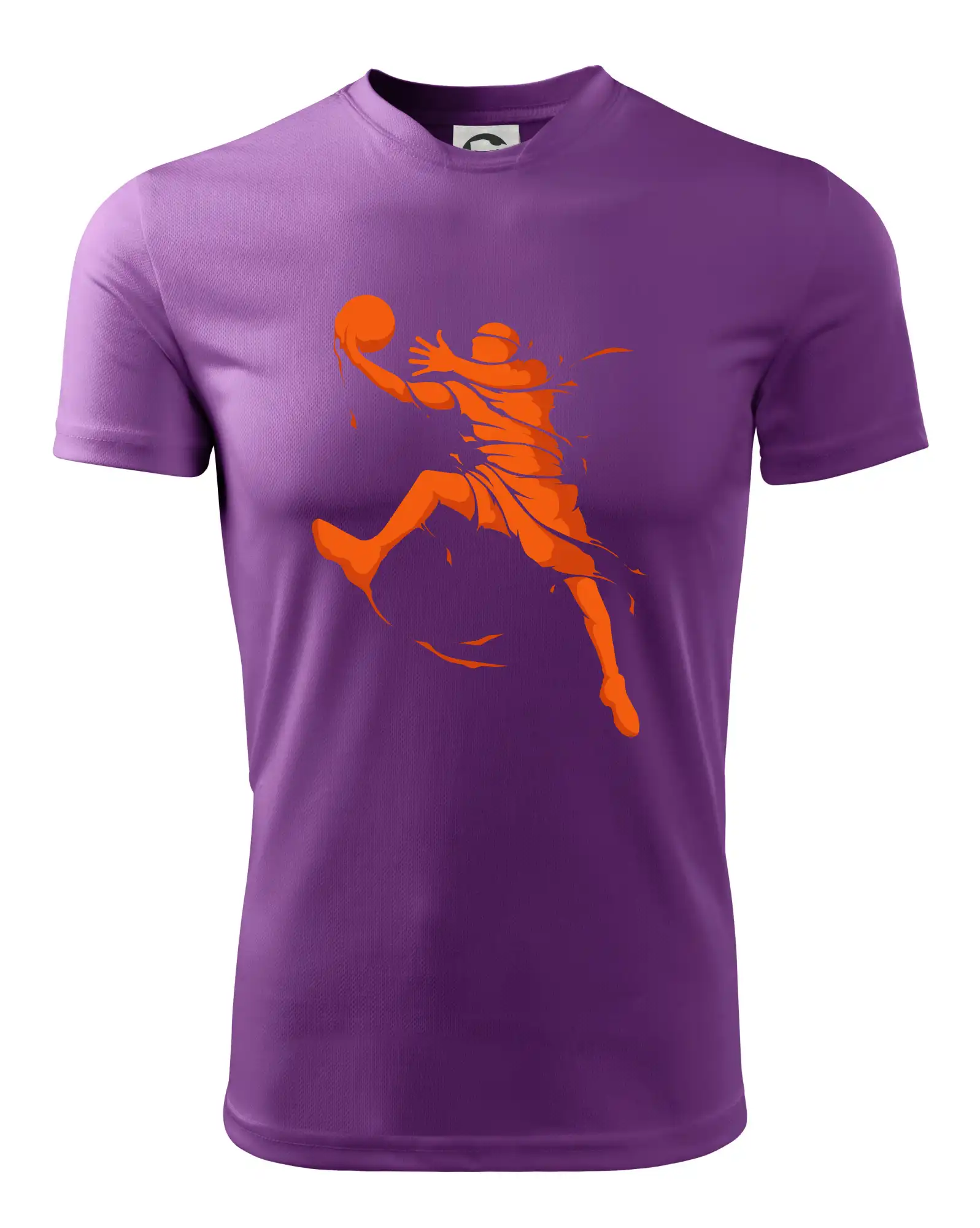 Basketball player splash