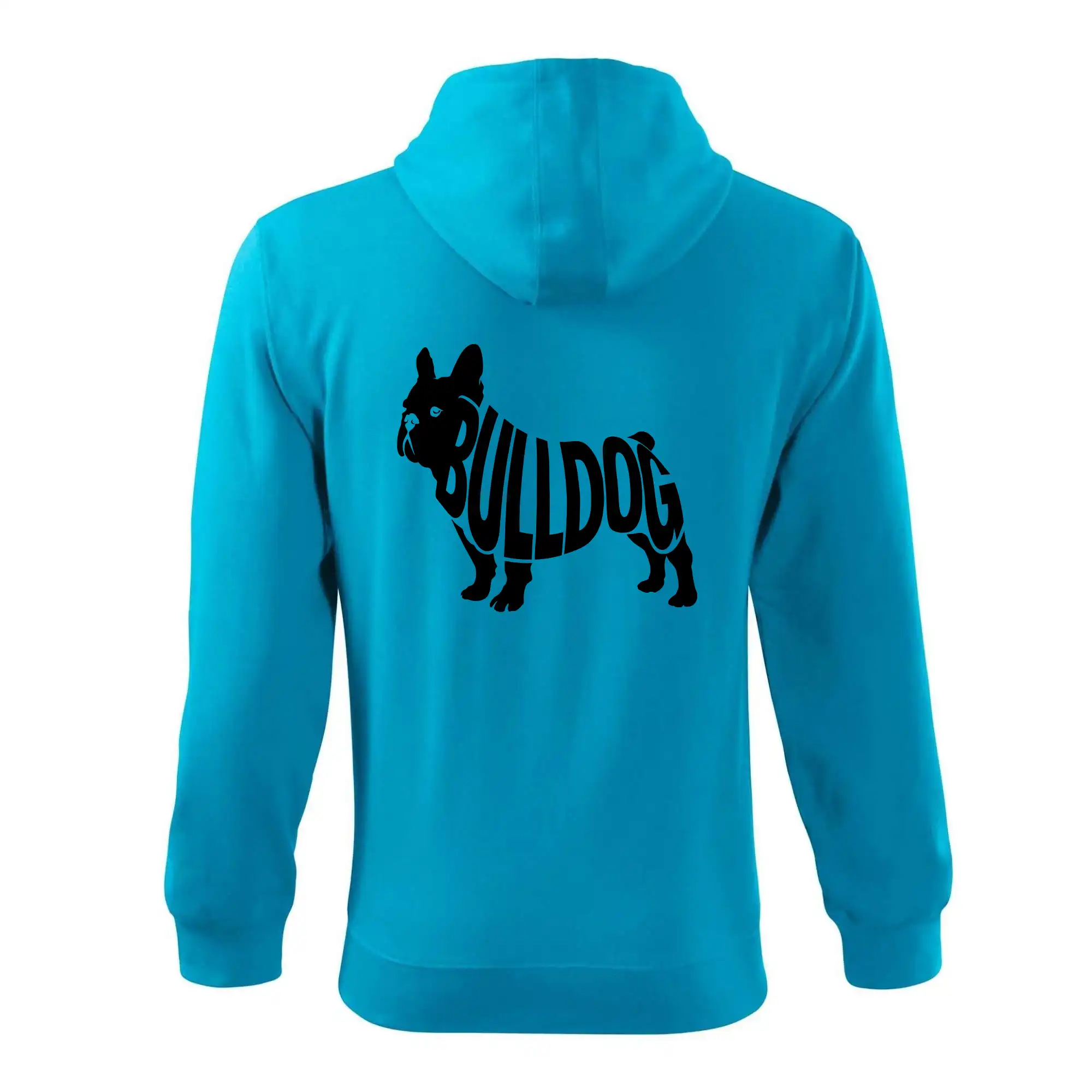 Bulldog  nápis v těle