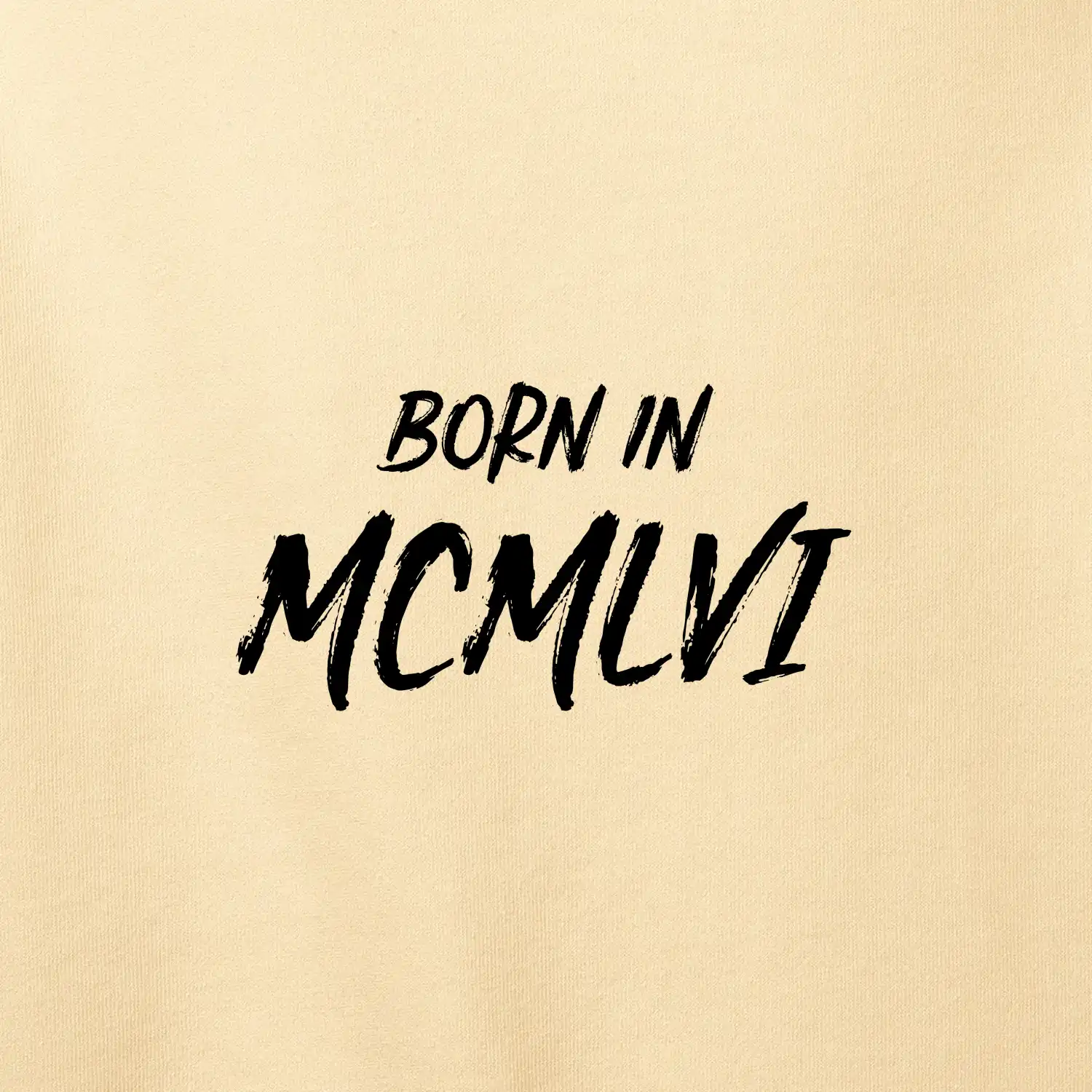 Born in - Římské číslo 1956