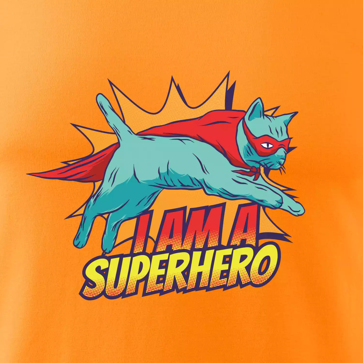 Kočka I am a Superhero