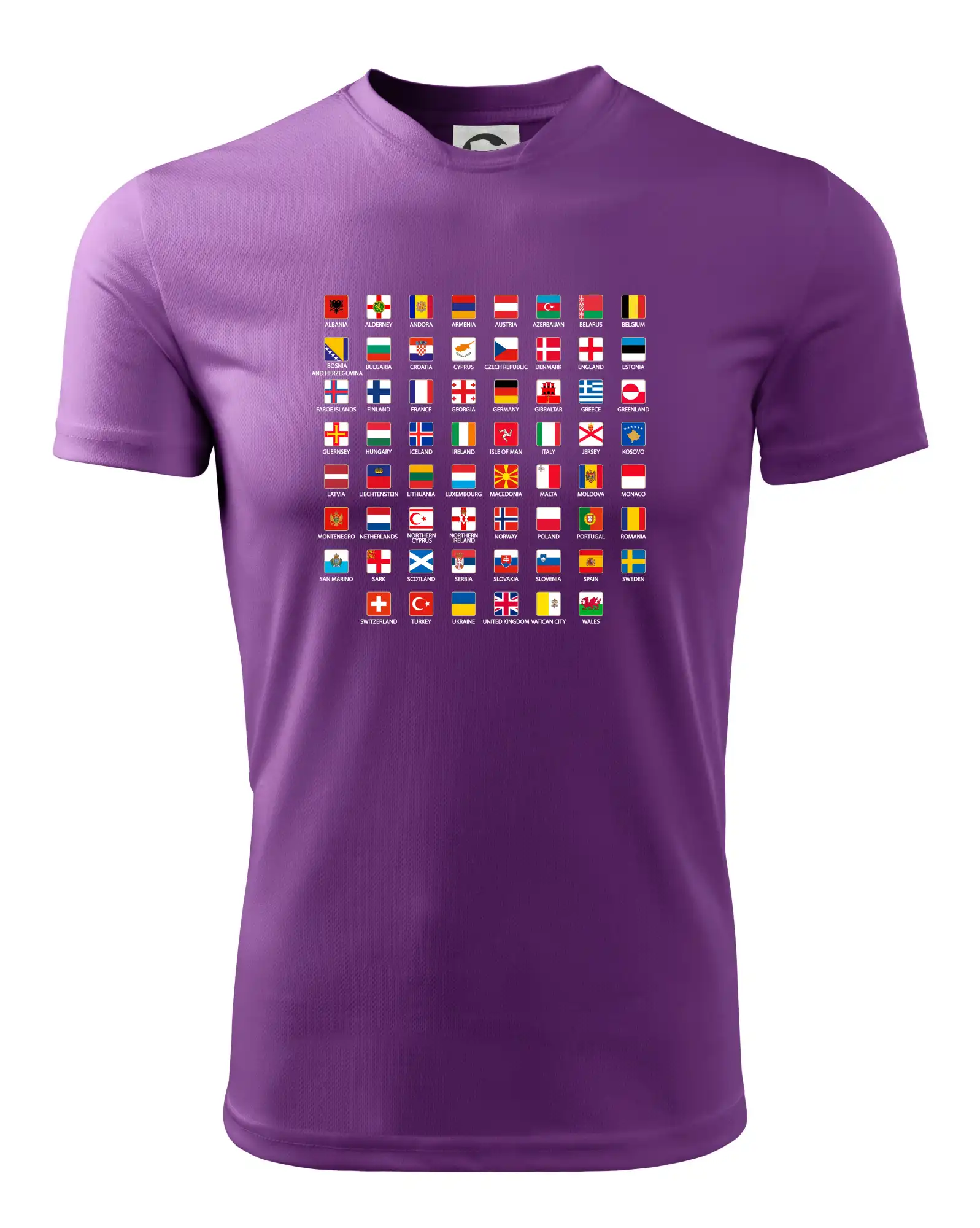 Vlajky států - Evropa