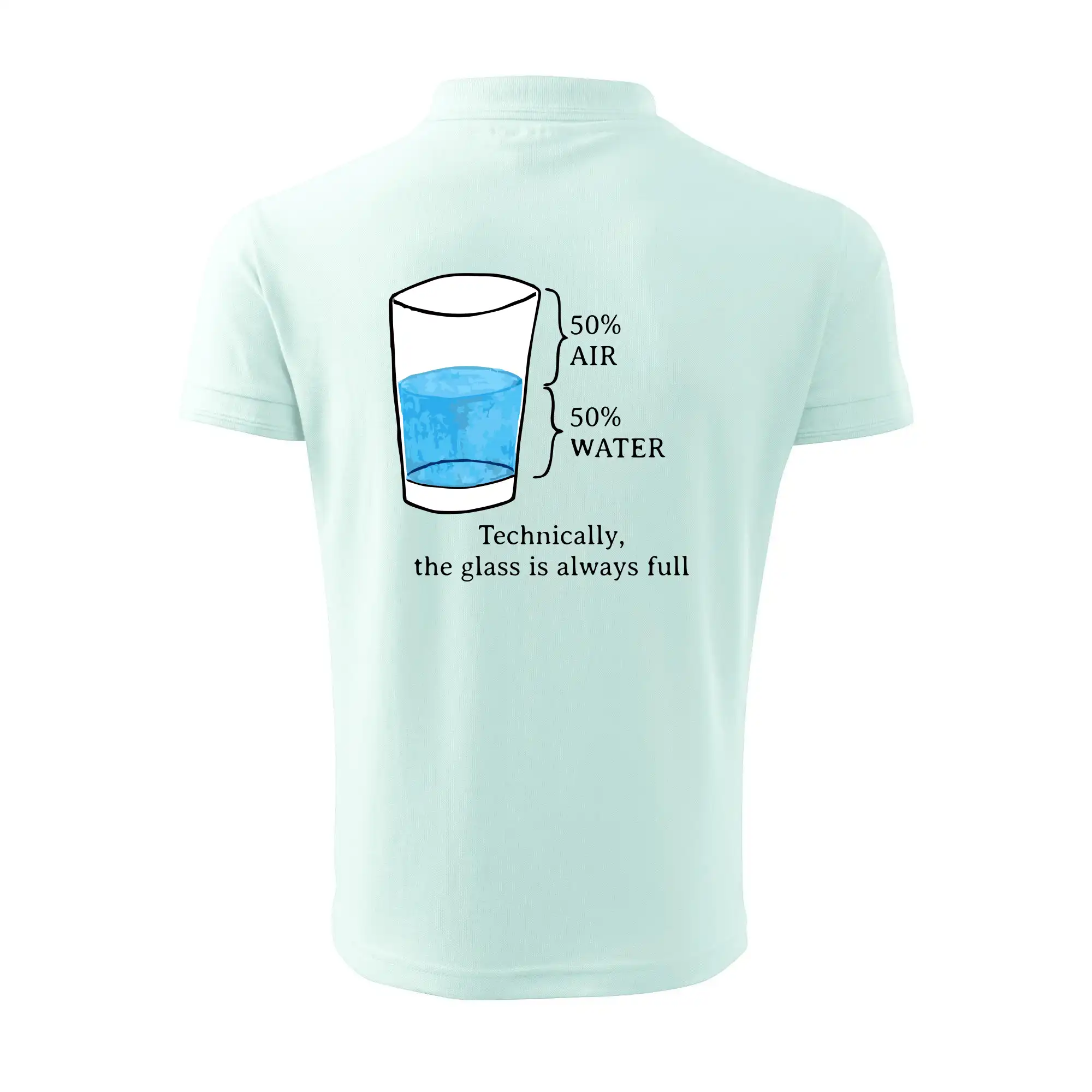 Technically, the glass is always full