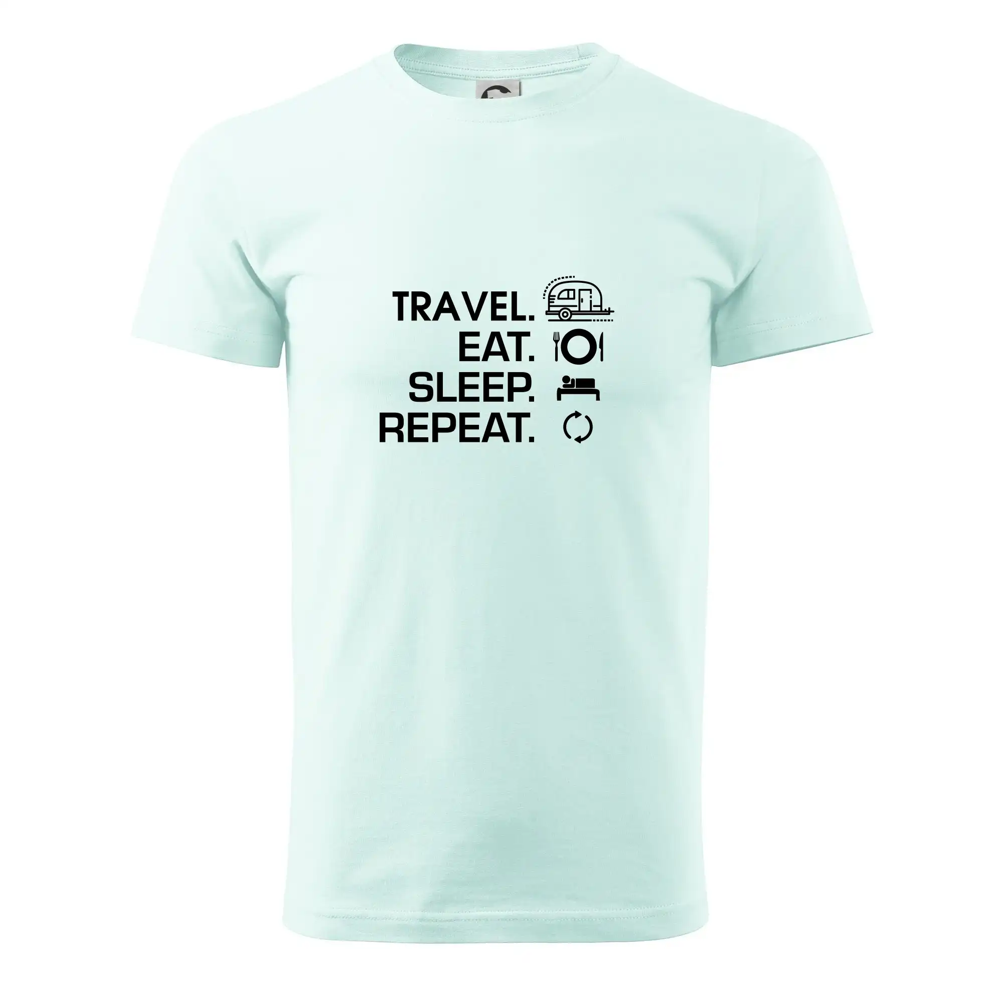 Eat sleep travel - Malý přívěs