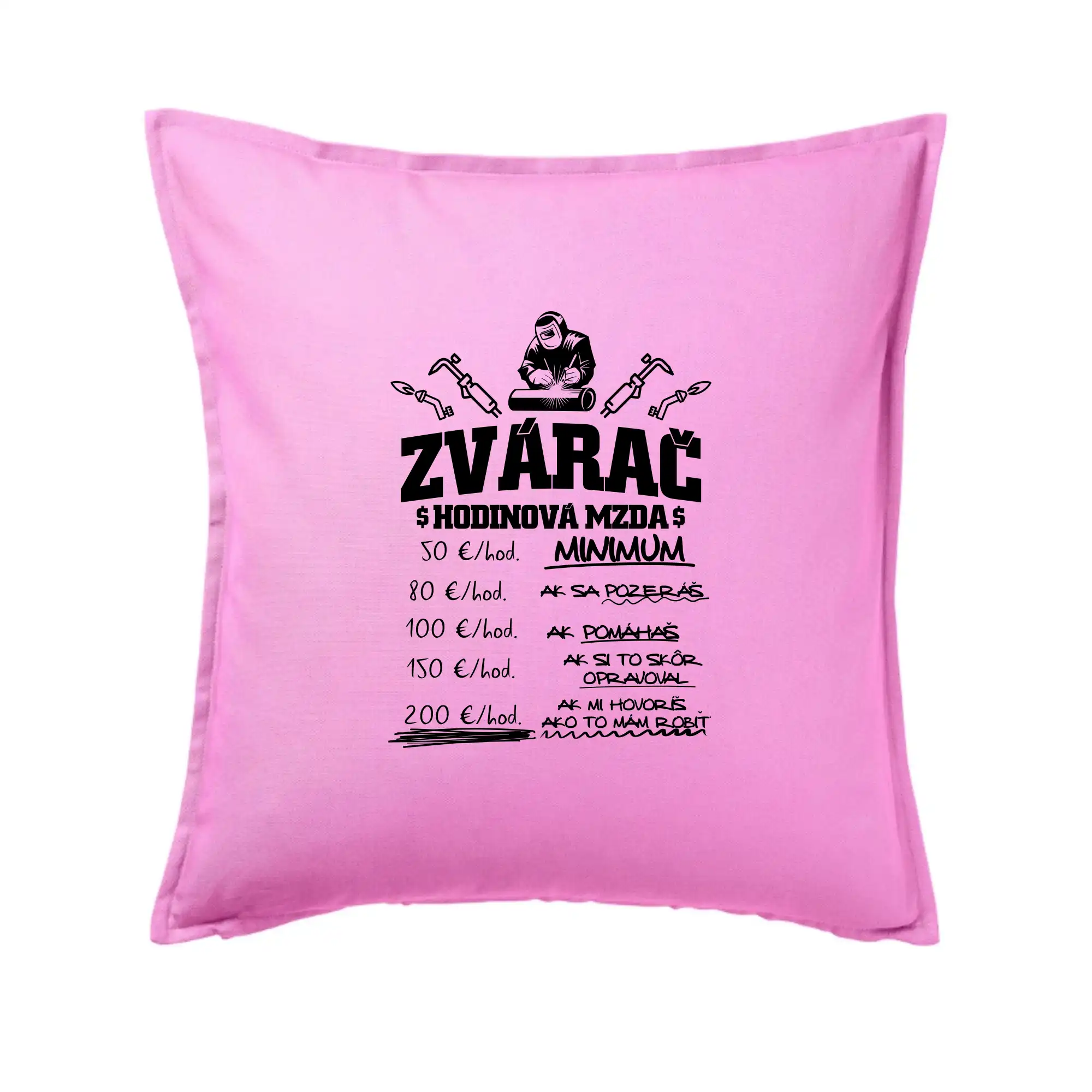 Hodinová mzda zvárač