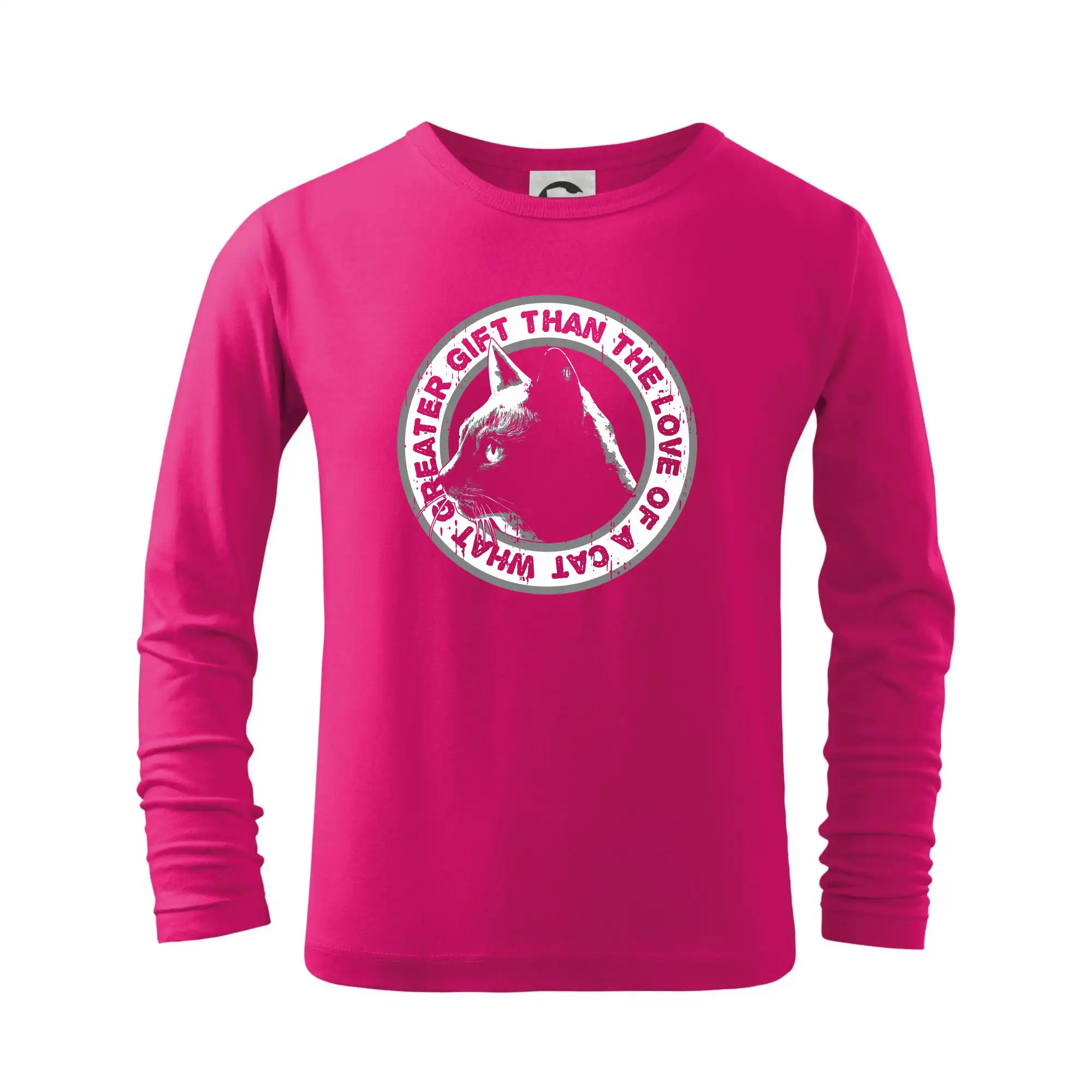 Vtipná tričká s mačkou - Cat gift - Tričko detské Long Sleeve