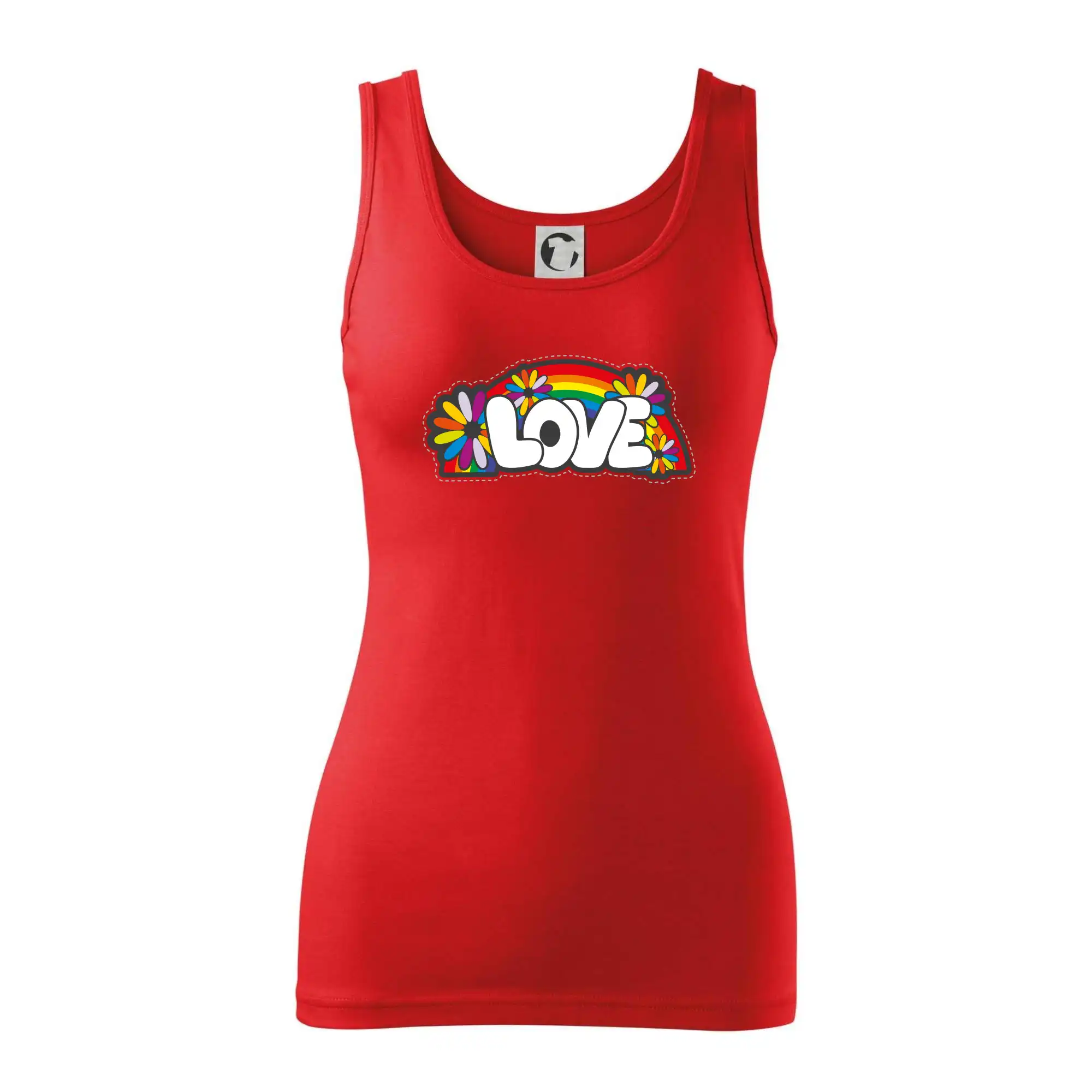 Love s duhou v pozadí