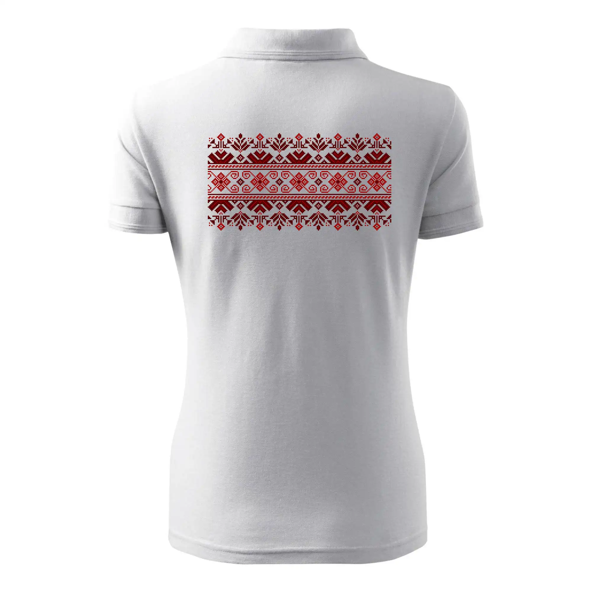 Ukrajinský vzor - červený