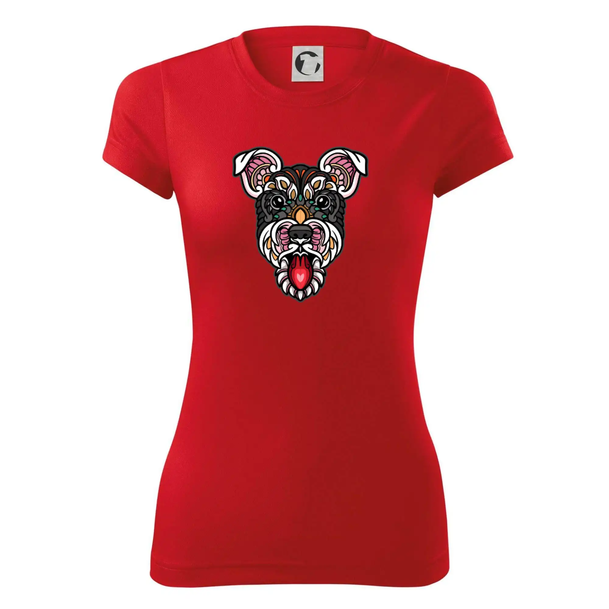 Knírač hlava barevná