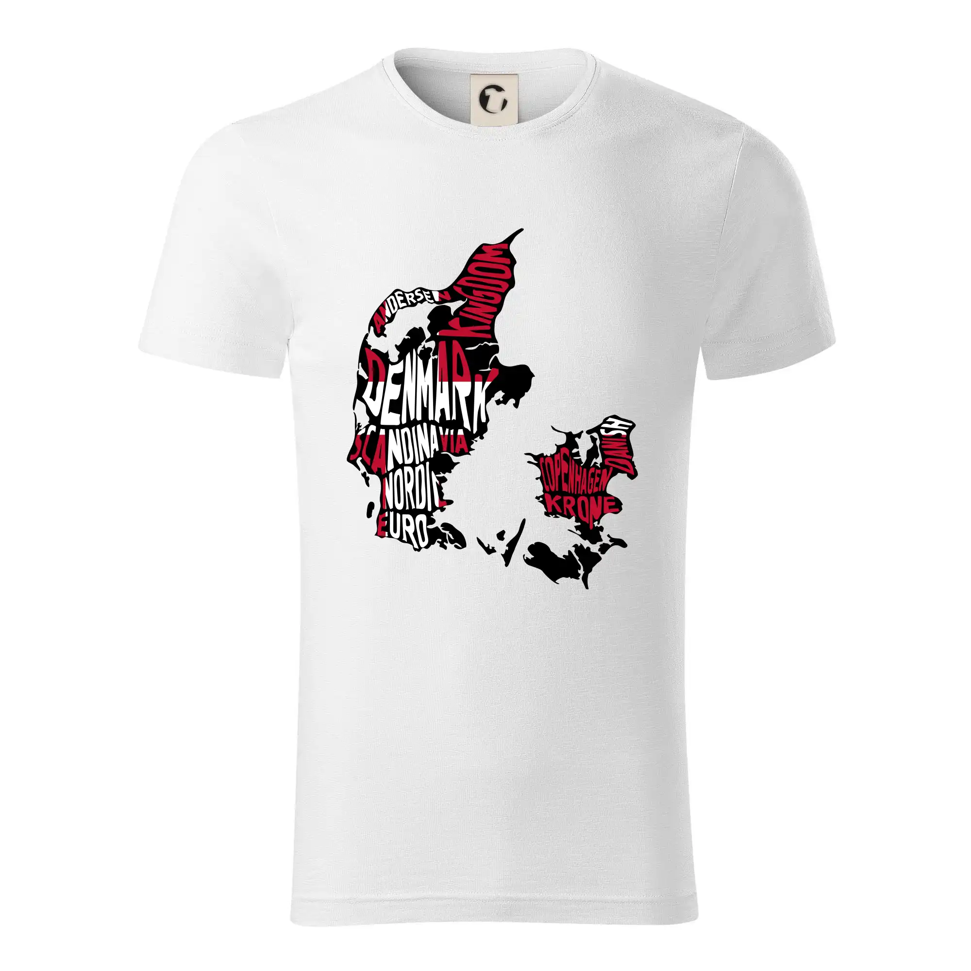 Mapy - názvy měst - Dánsko