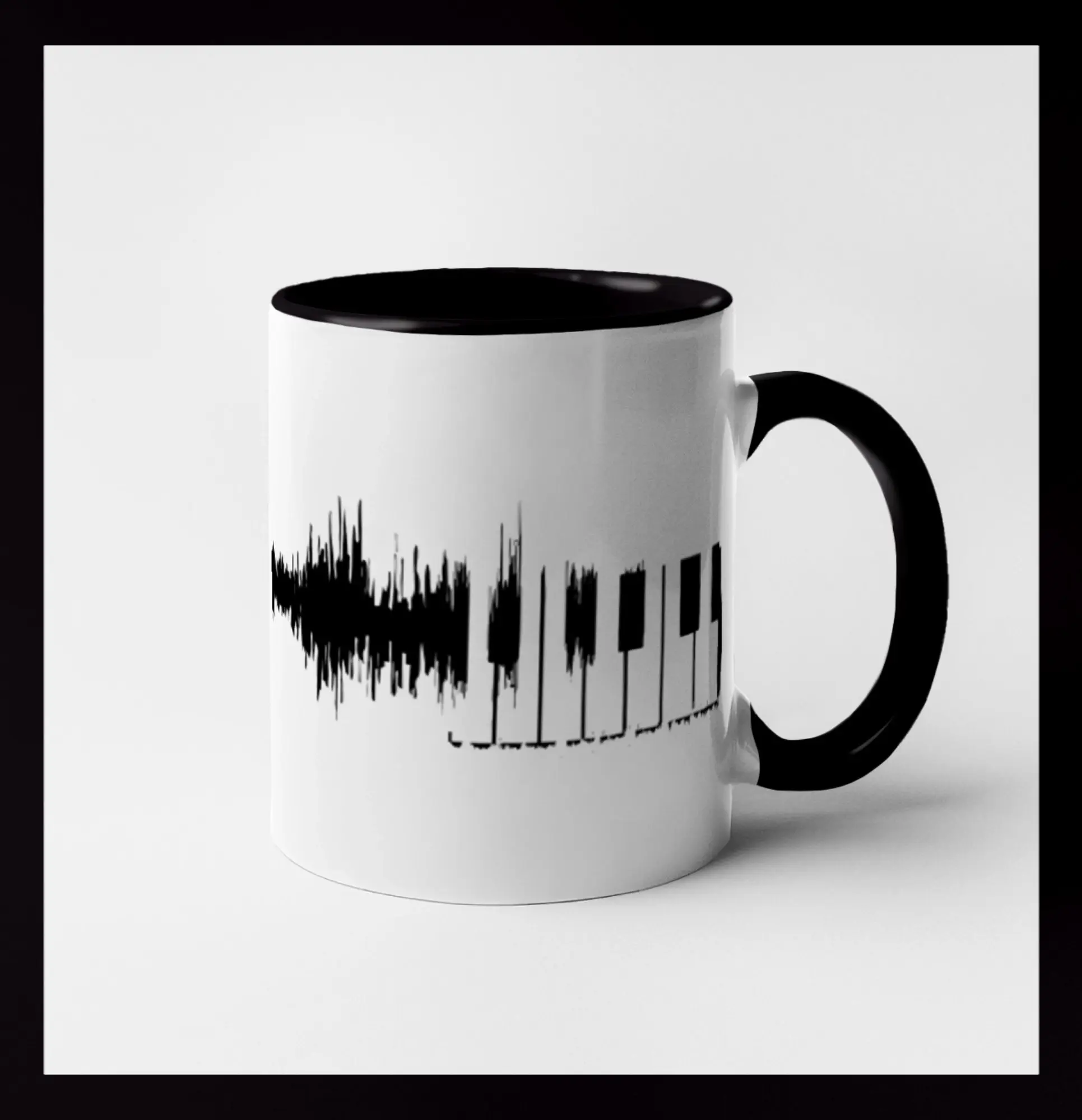 Piano ekg - průběh skladby