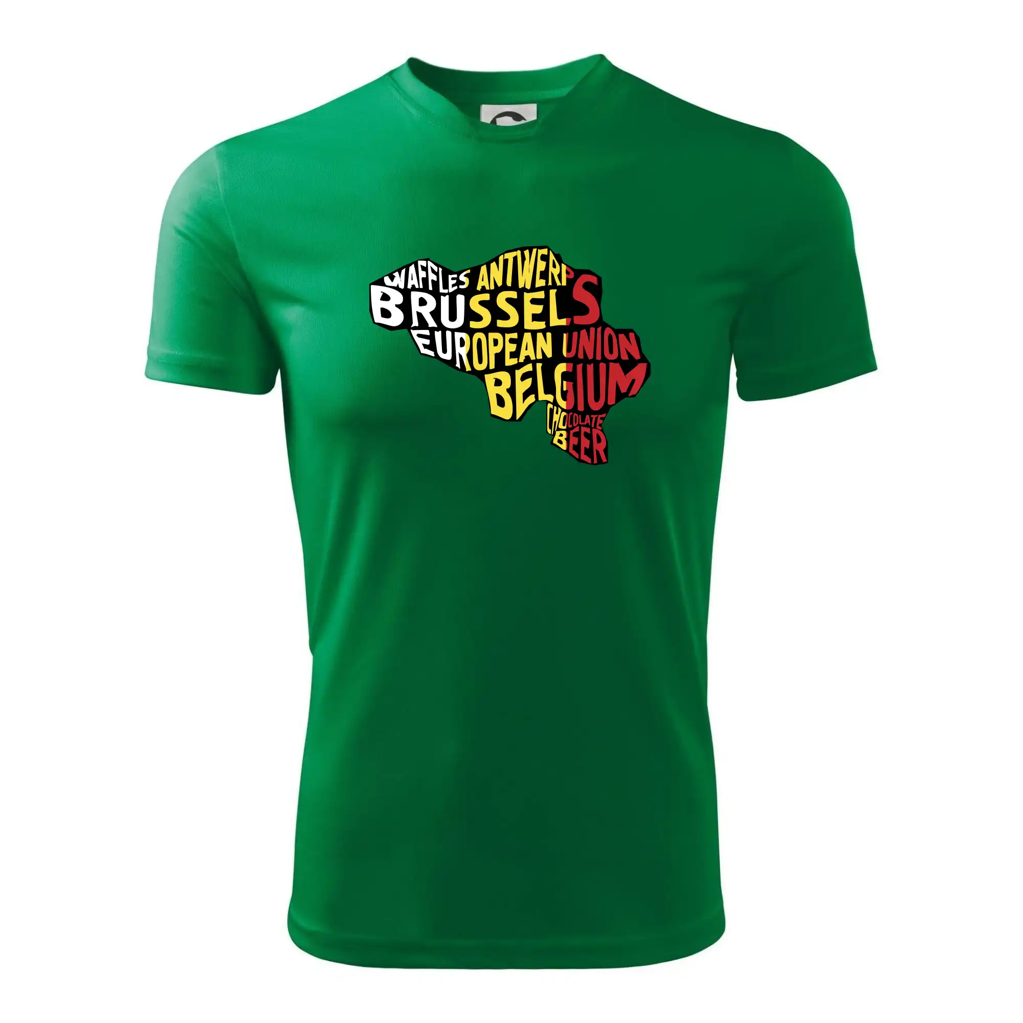 Mapy - názvy měst - Belgie