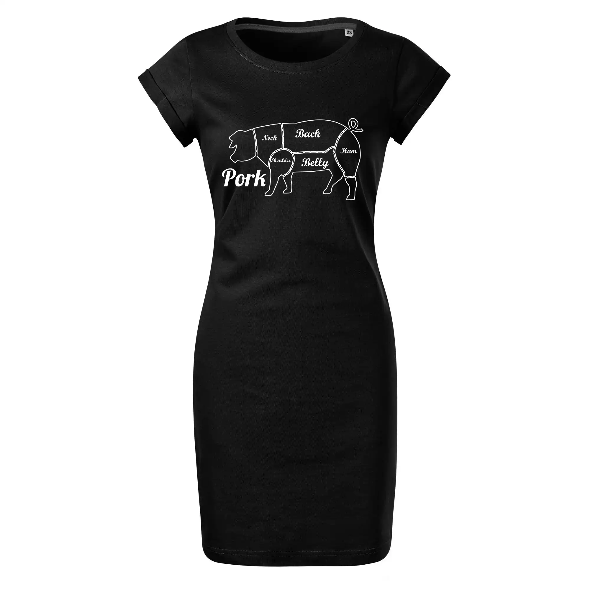 Prase nákres rozřezání