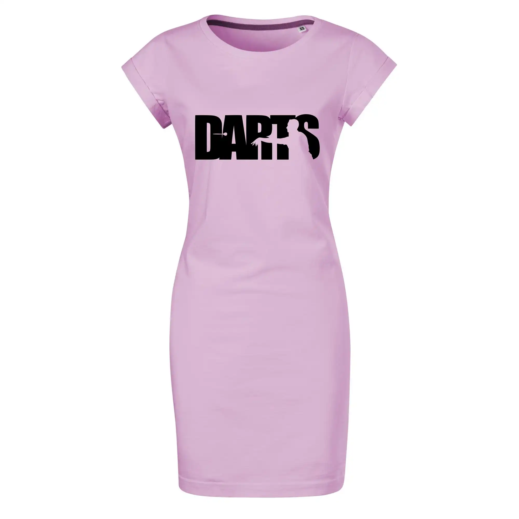 Darts - nápis se šipkařem