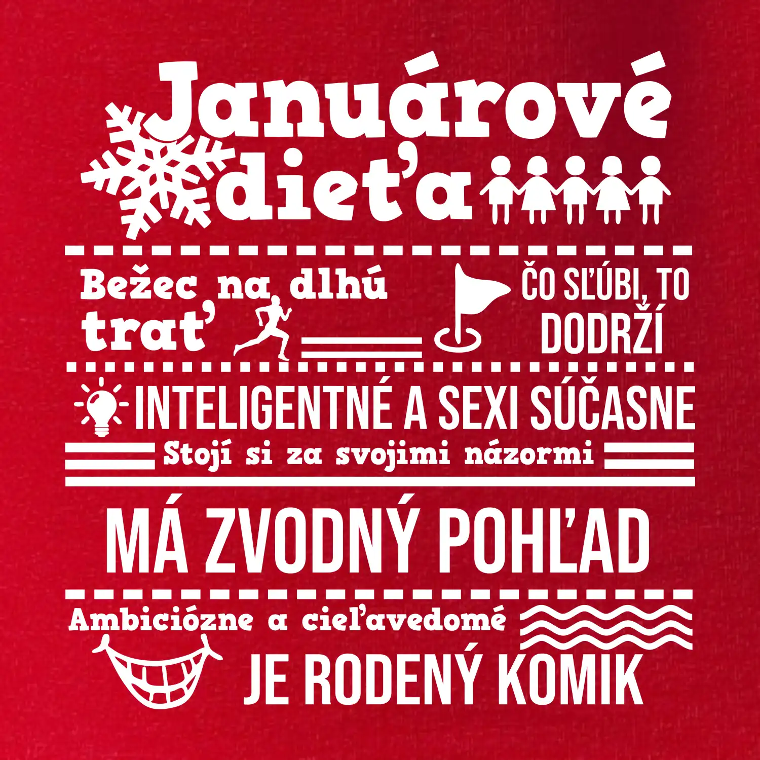 Narodeniny Január