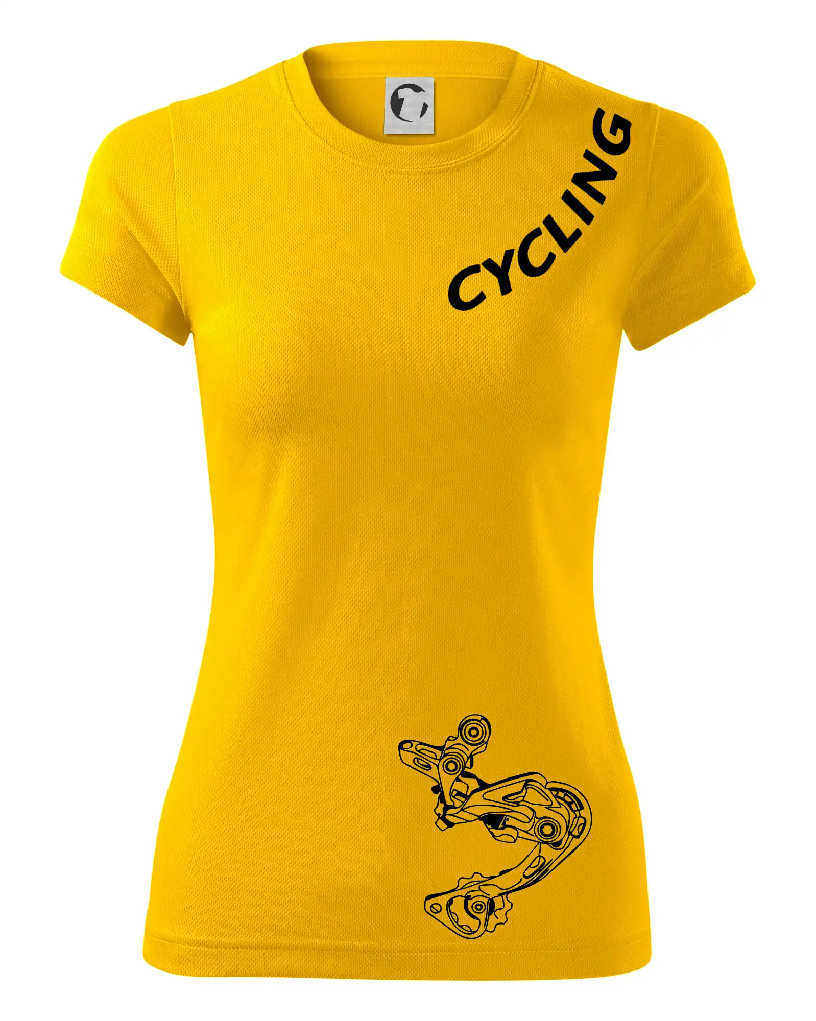 Cycling nápis šikmo