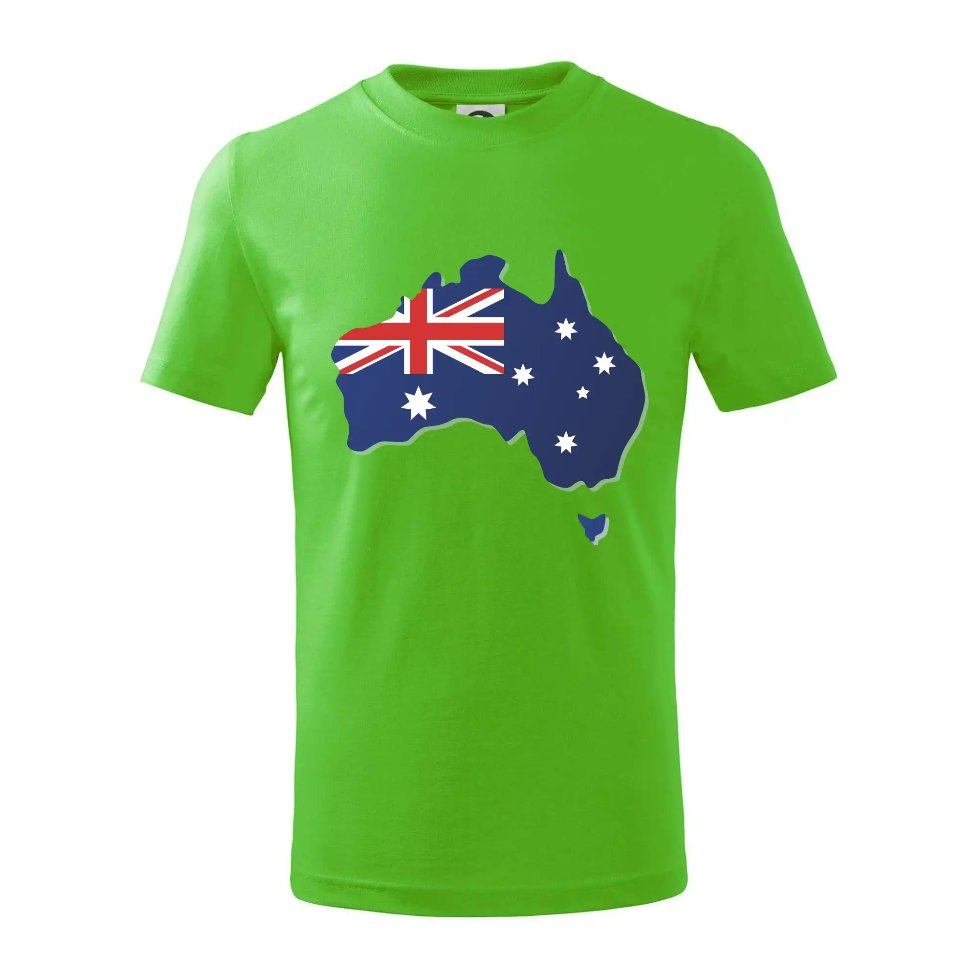 Austrálie - vlajka mapa