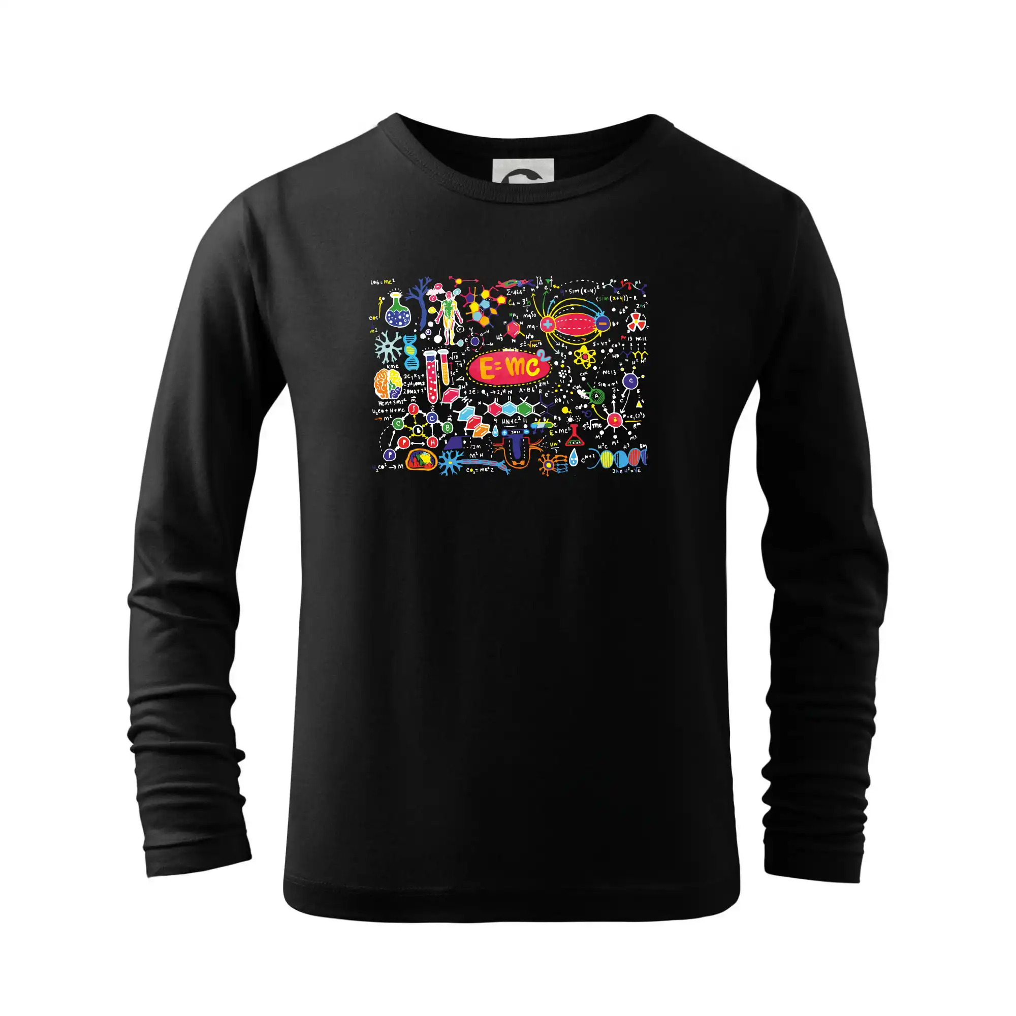Vtipné tričká pre fyziky - E=mc2 - Tričko detské Long Sleeve