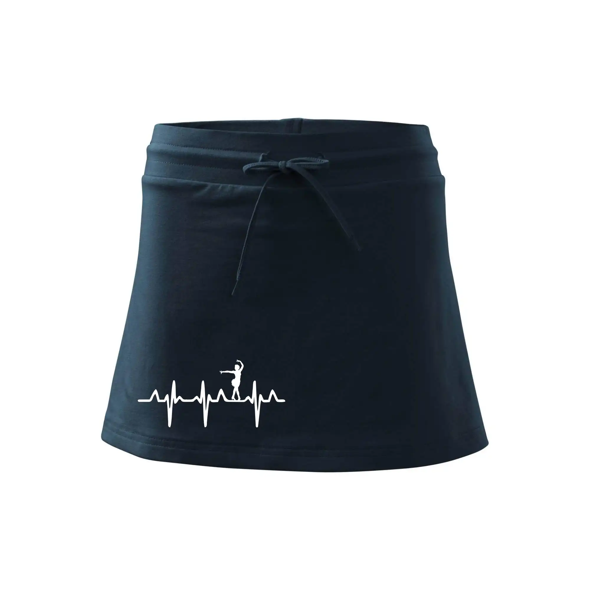 EKG tanečnice salsy