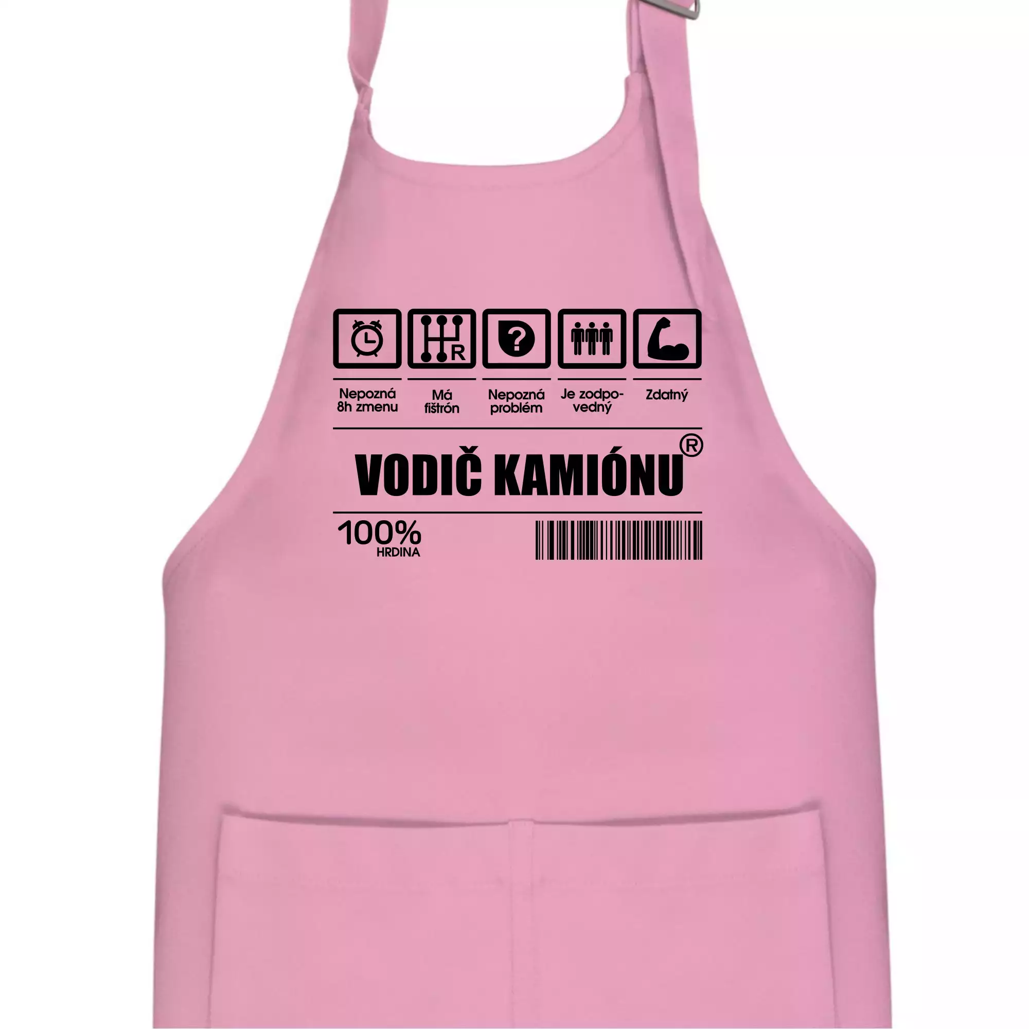 Čiarový kód - Vodič kamionu