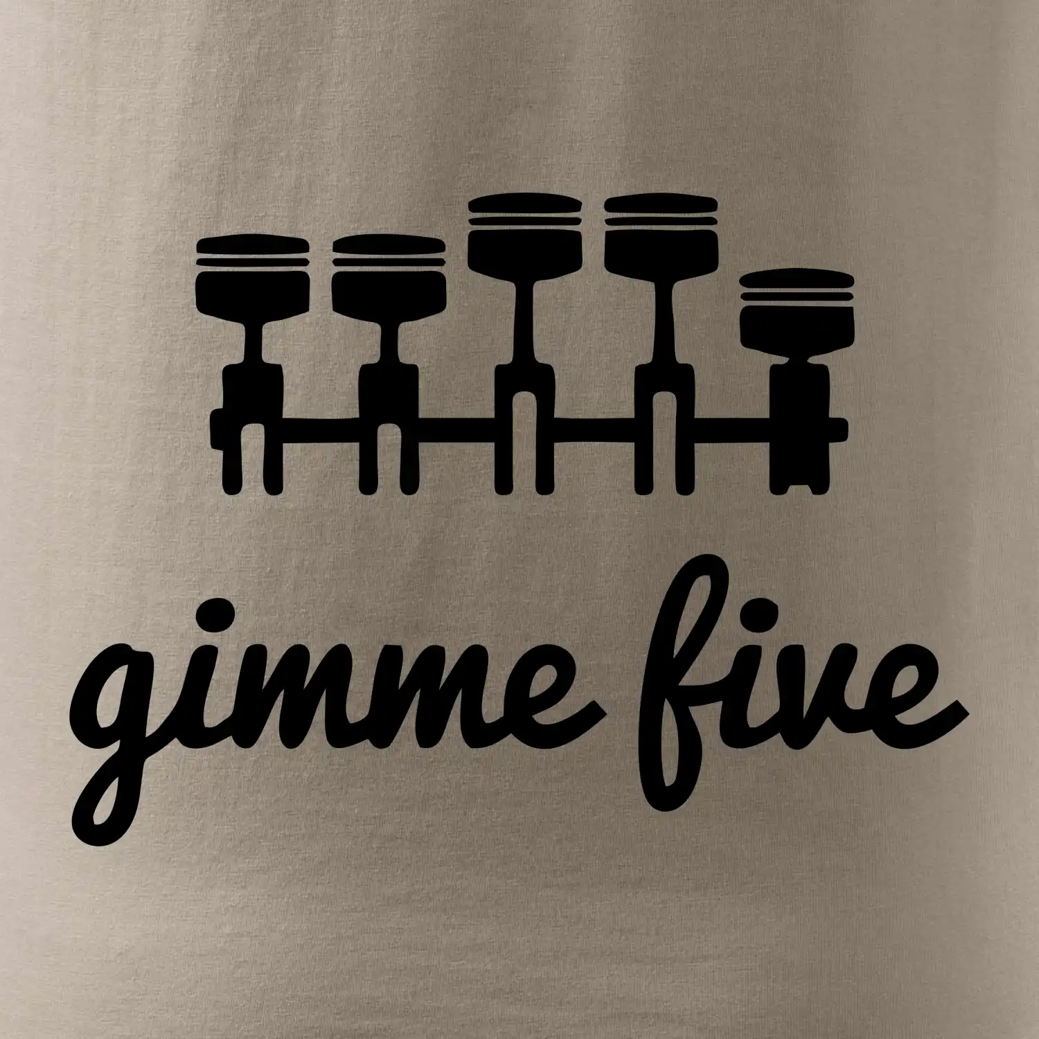 Gimme five - dej mě pět - pětiválec