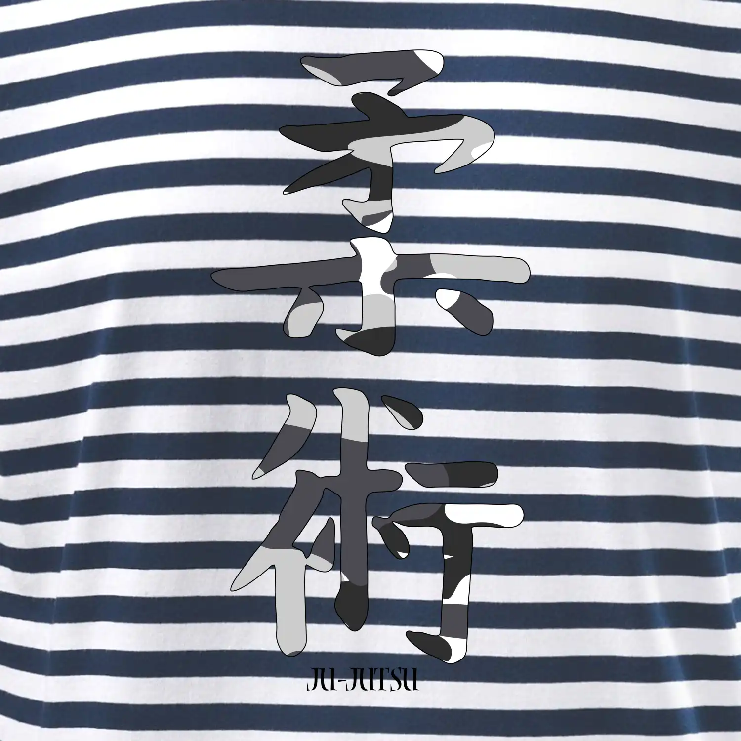 Ju-jutsu maskáčový nápis