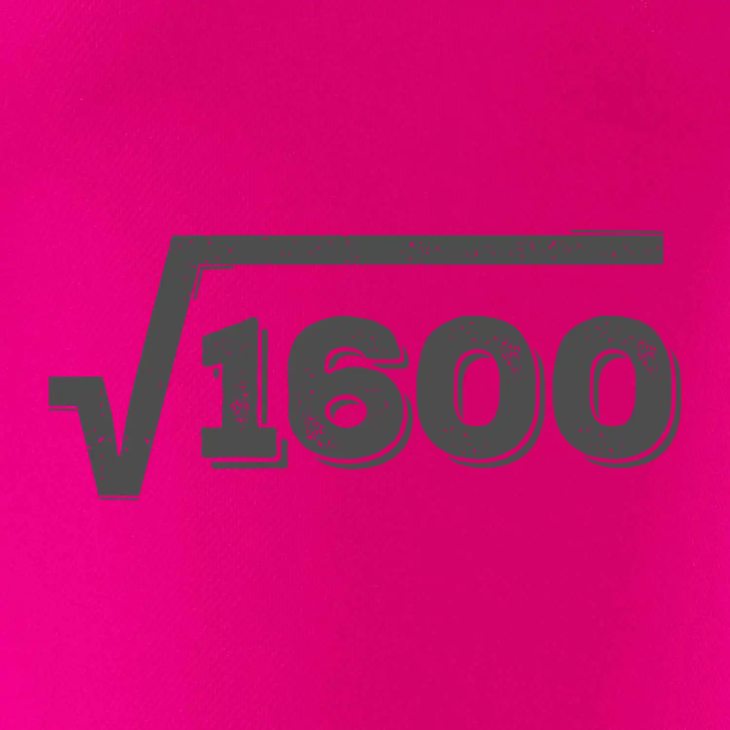 Narozeniny odmocnina 40