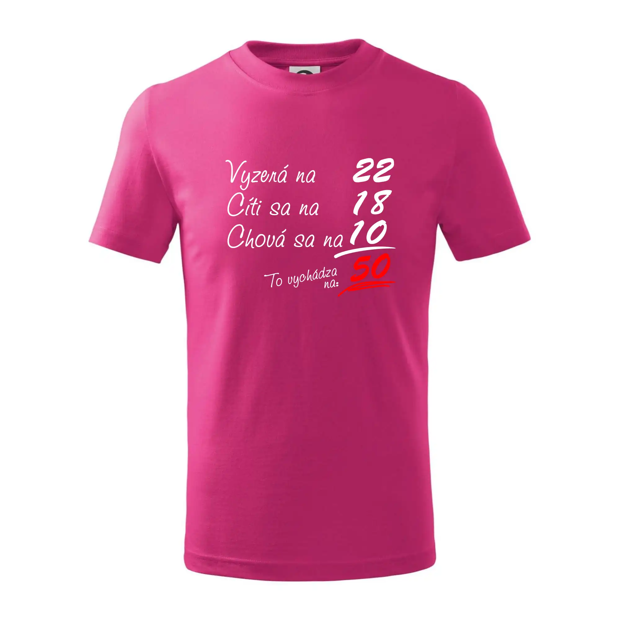 Vyzerá, cíti sa, chová sa - 50 rokov