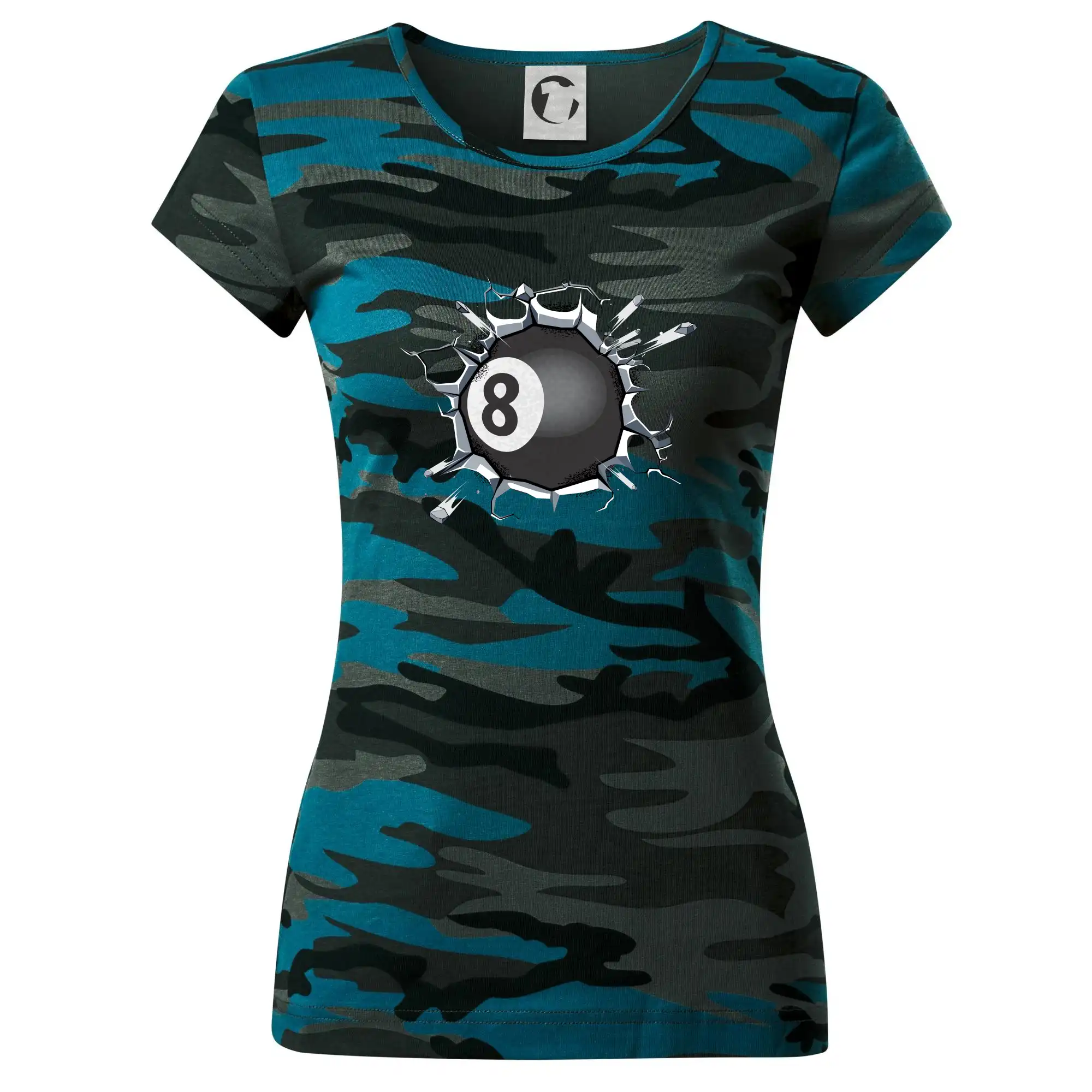 Kulečníková koule v triku