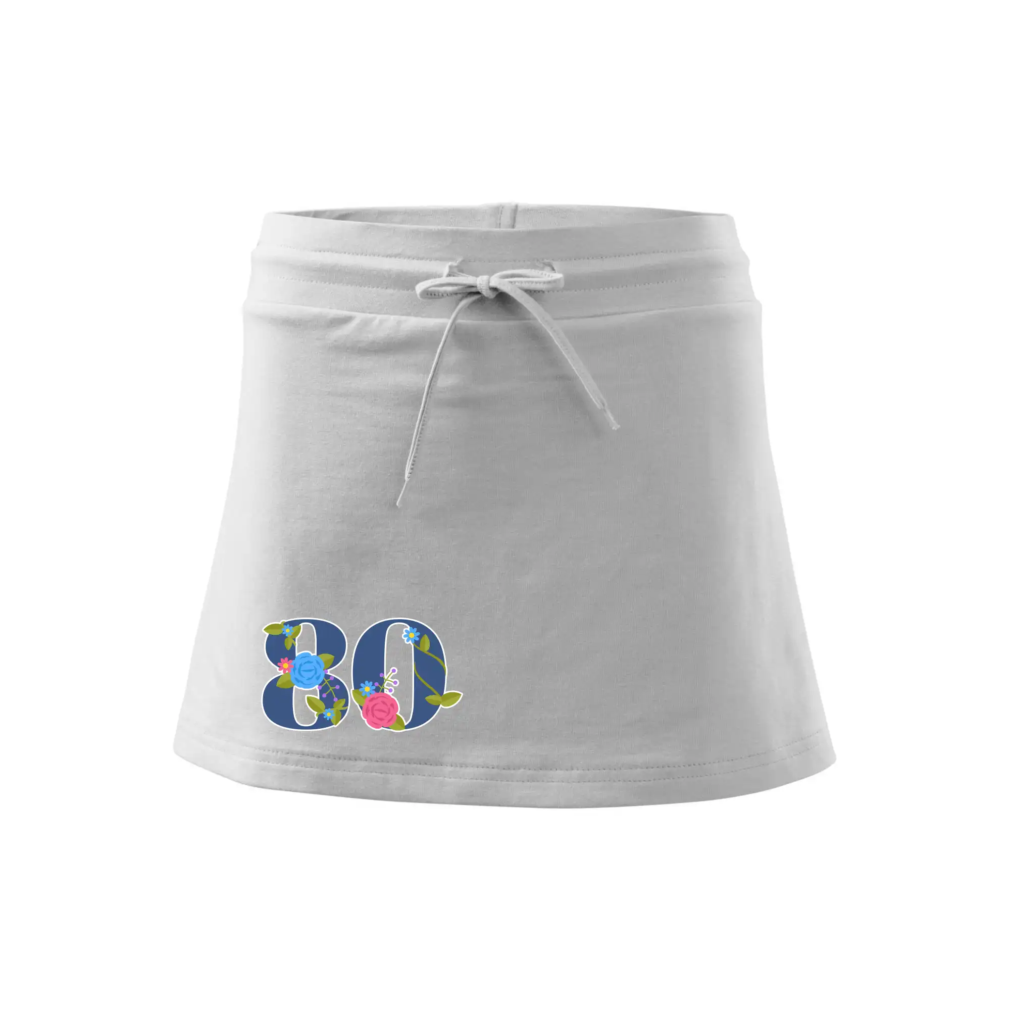 Květinové číslo kreslené - 80