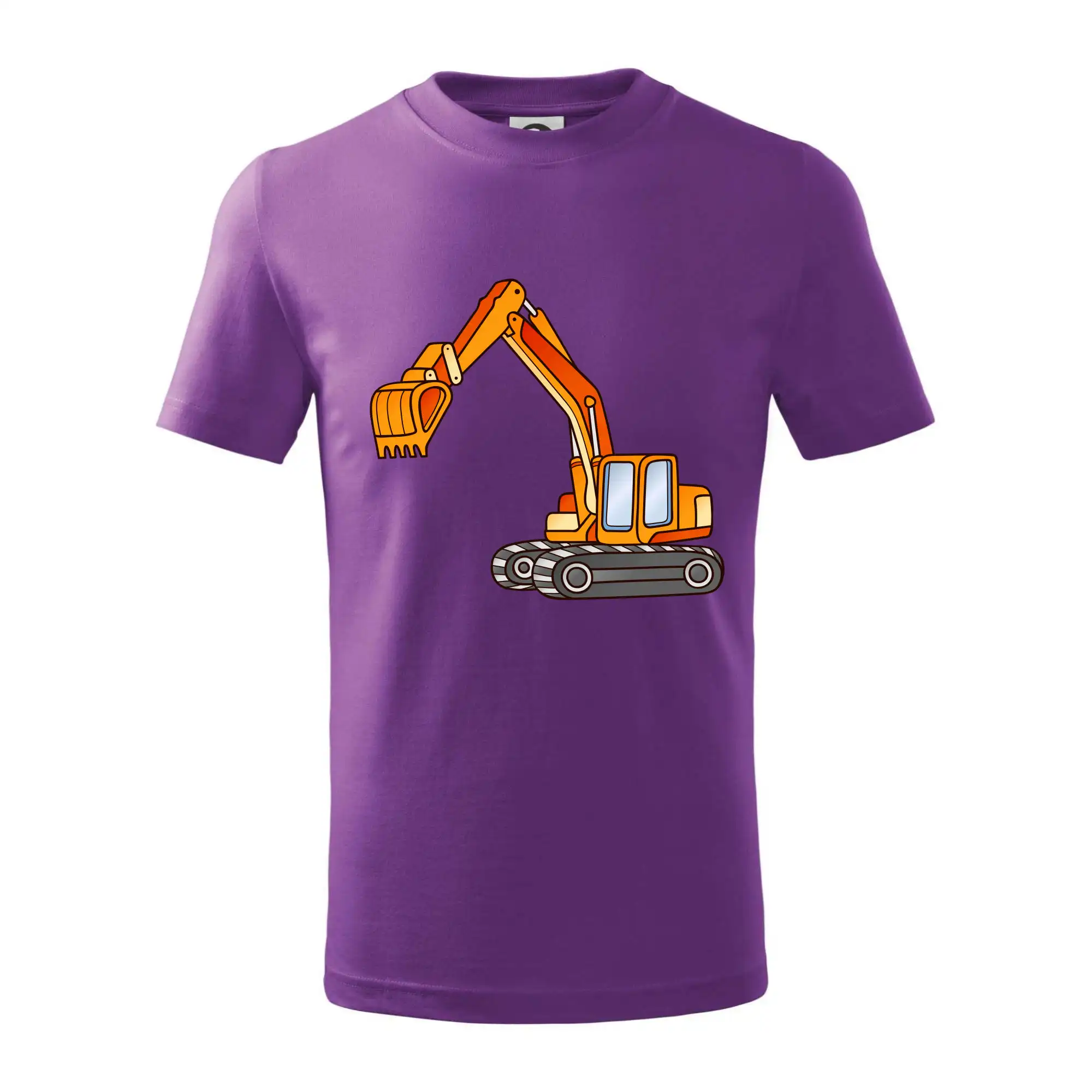 Bagr bez nápisu oranžový