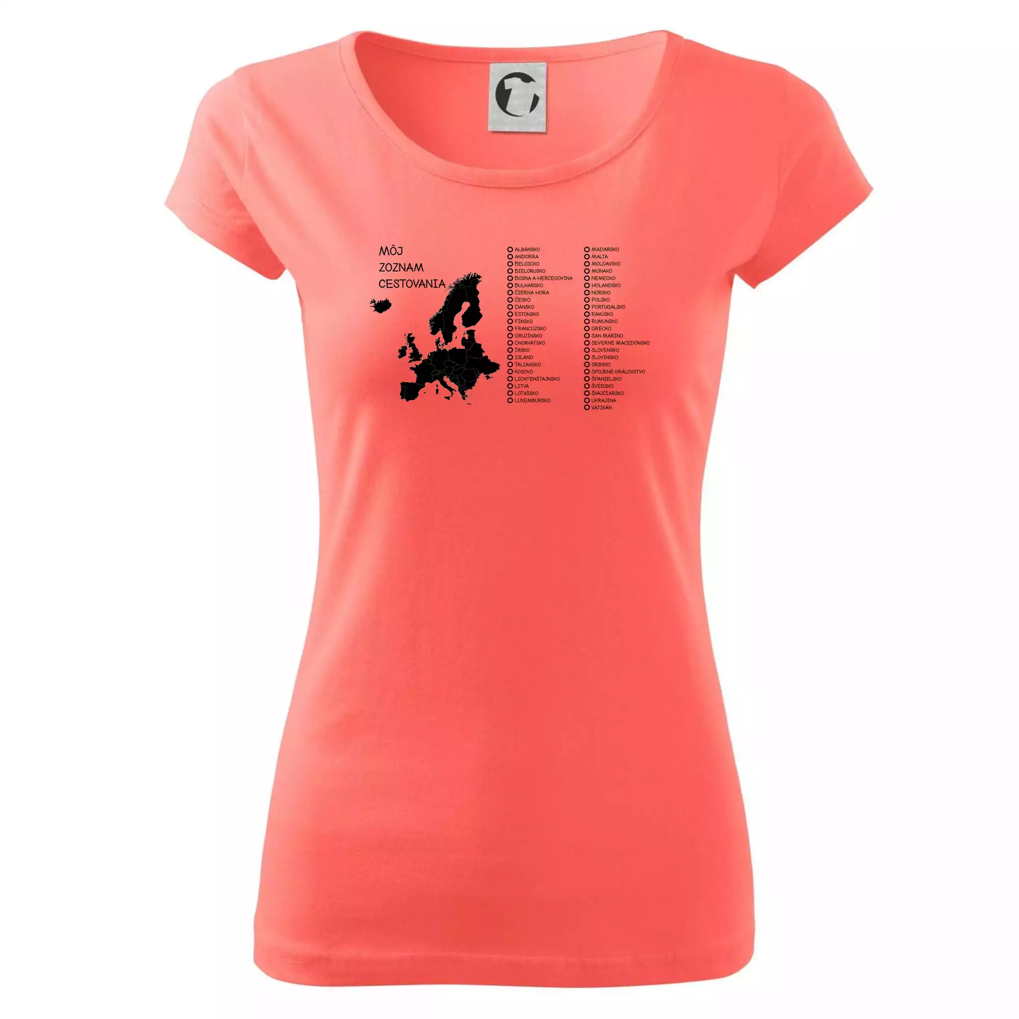 Můj cestovní seznam - Evropa