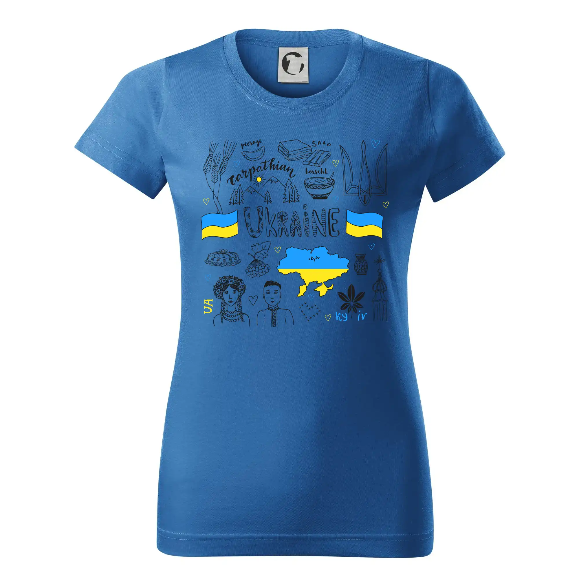 Ukrajina folklor - kreslené obrázky