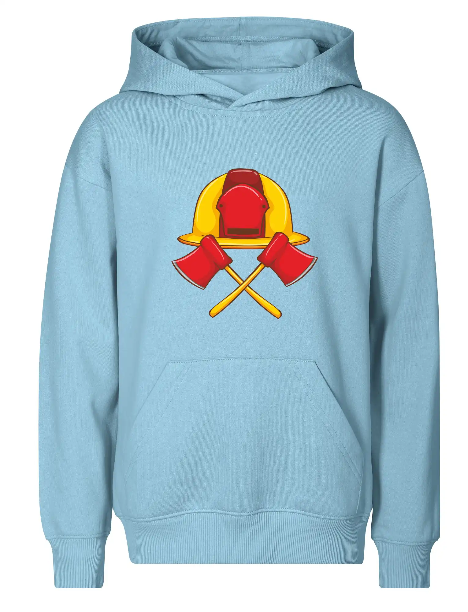 Hasičská helma a sekera