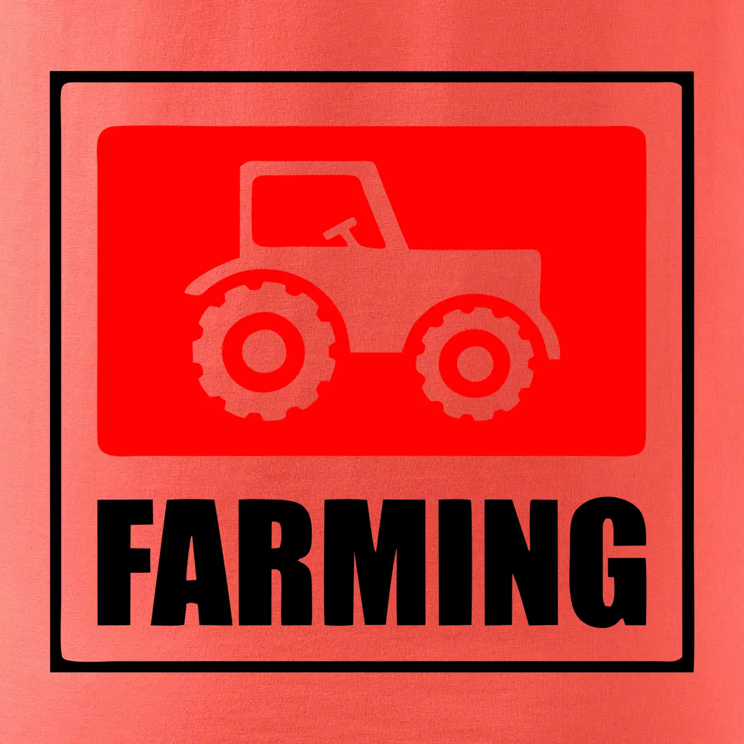 Farming traktor logo