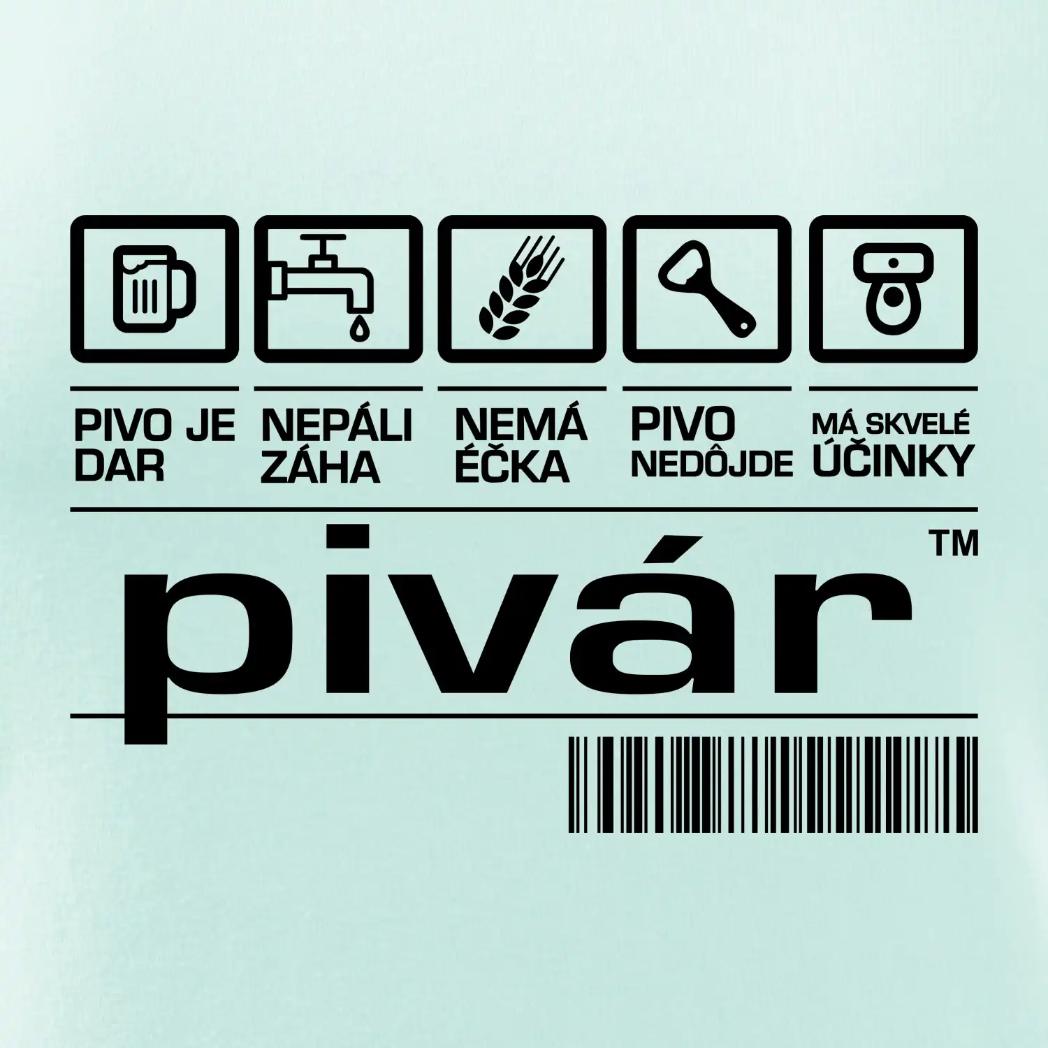 Čiarový kód - pivár