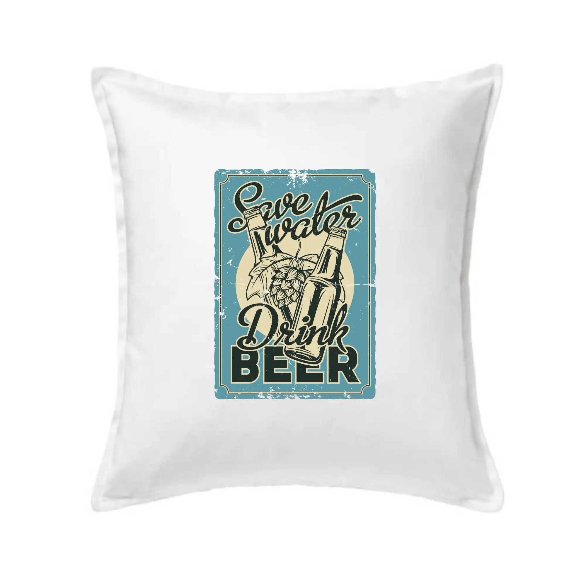 Save water drink beer poster