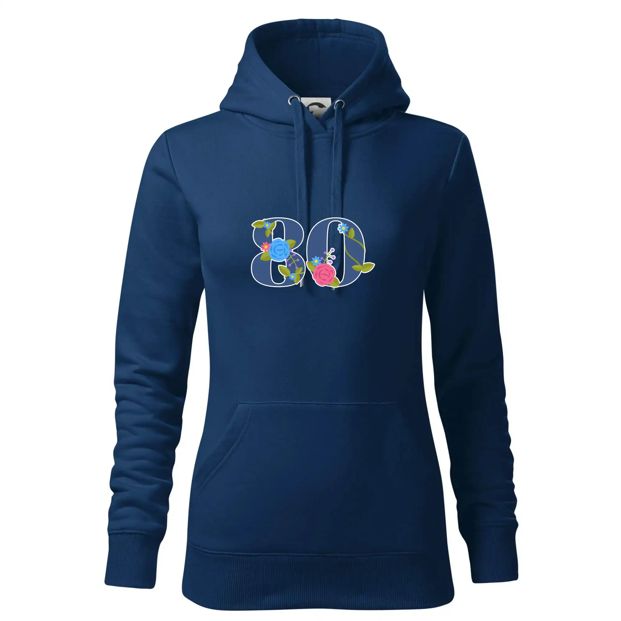 Květinové číslo kreslené - 80