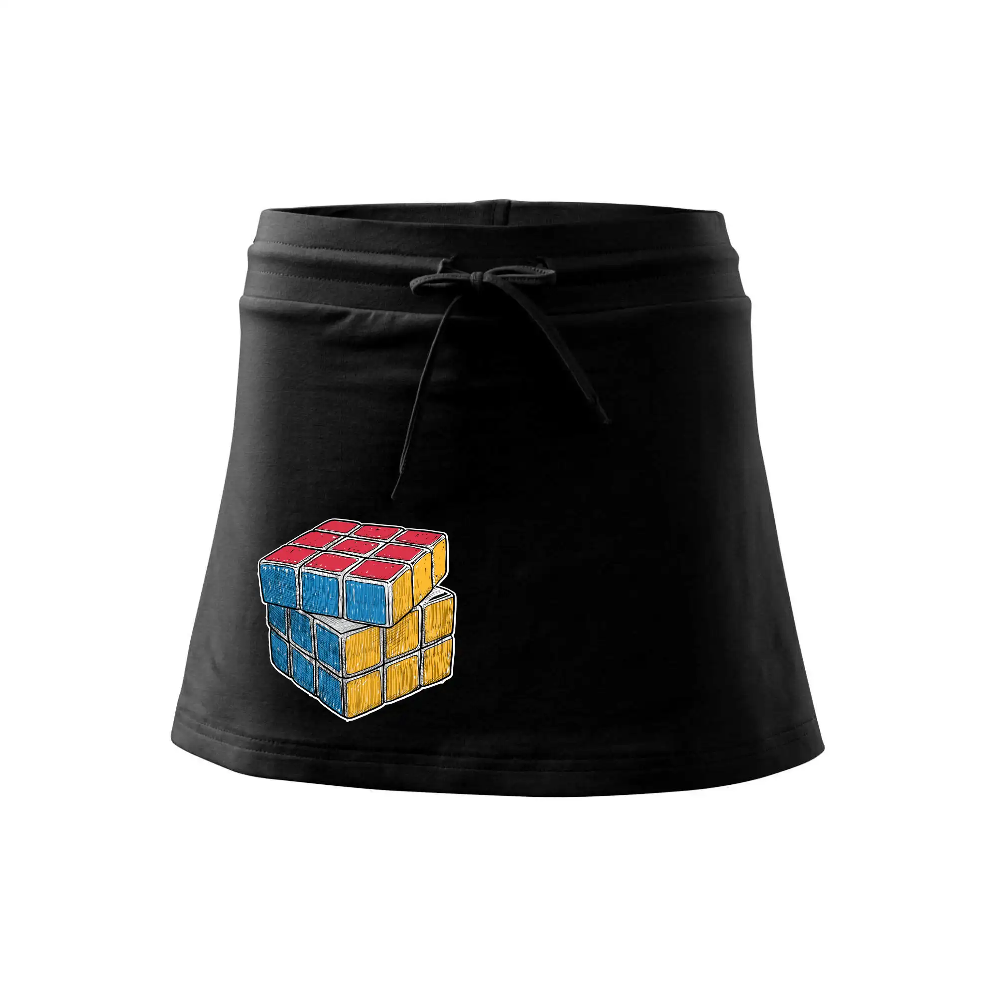 Rubikova kostka kreslená