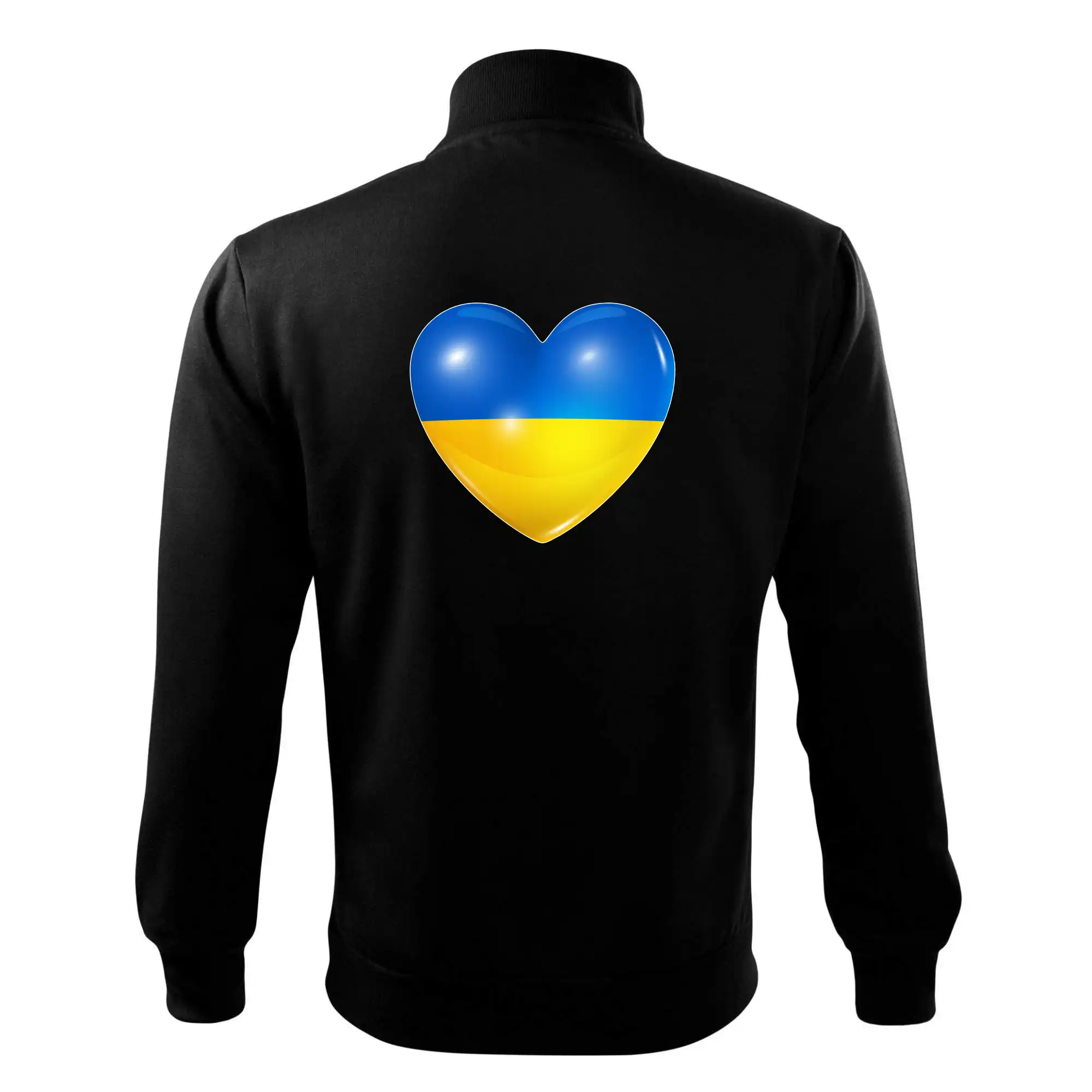 Ukrajina srdce vlajka