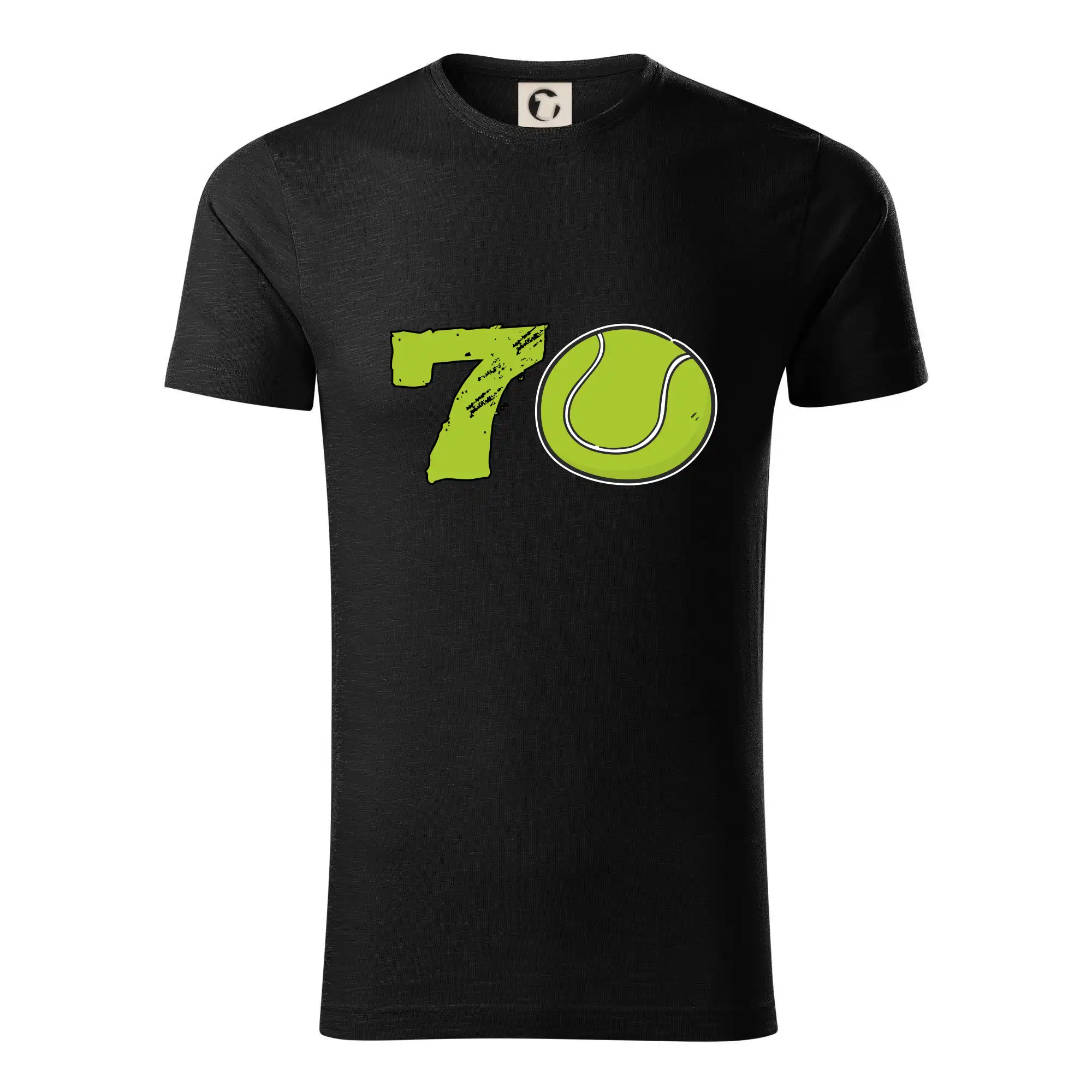 Tričká na tenis - Tenis okrúhle narodeniny 70 - Tričko z organickej bavlny